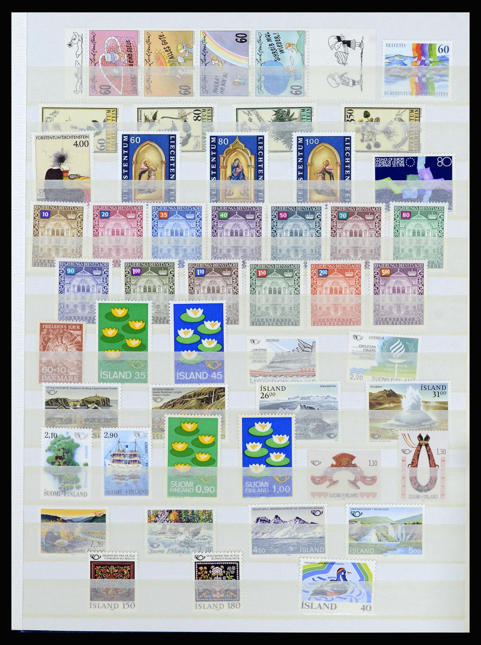 37064 060 - Postzegelverzameling 37064 Wereld motief 1960-2007.