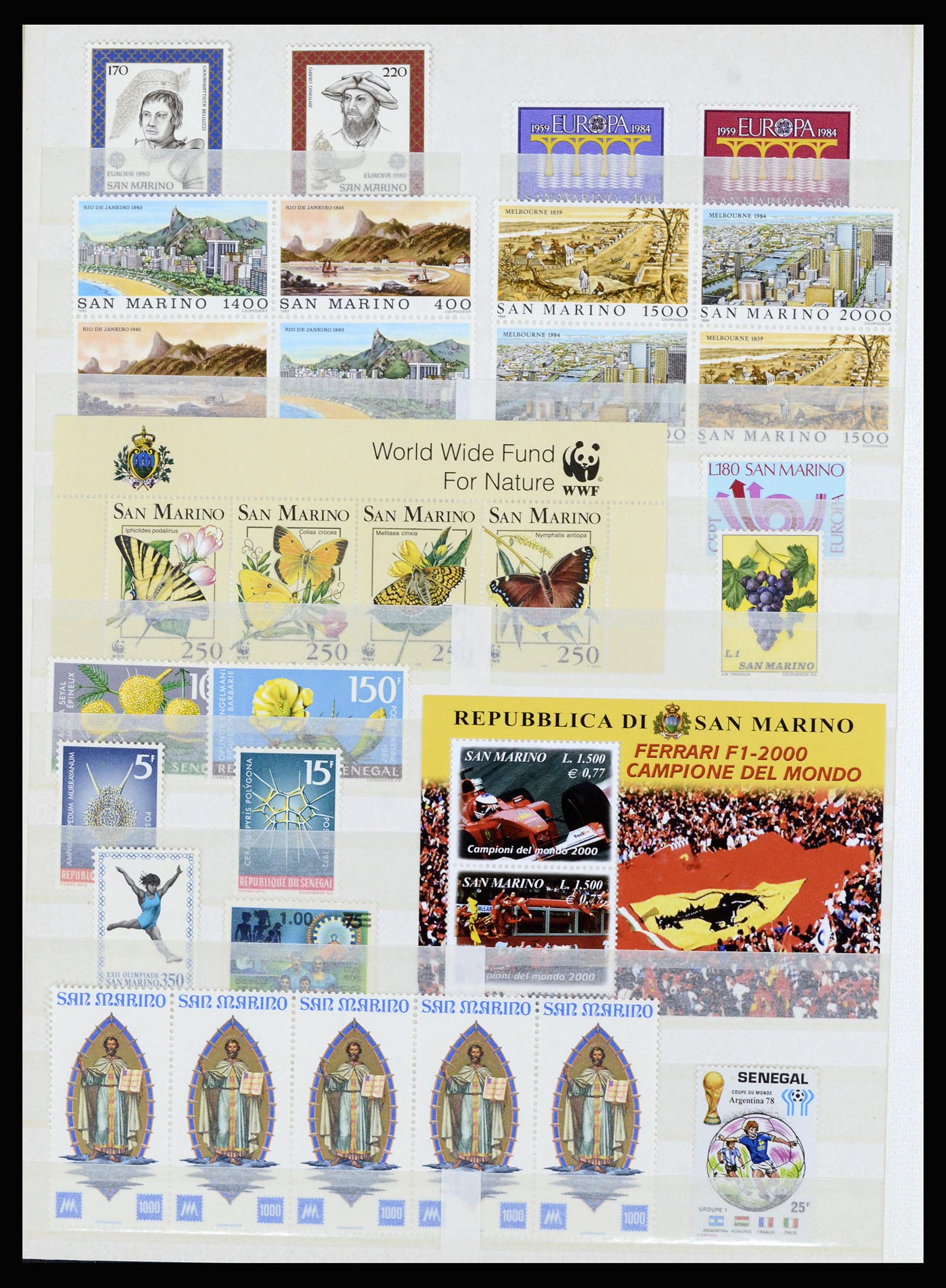 37064 093 - Stamp collection 37064 World thematics 1960-2007.