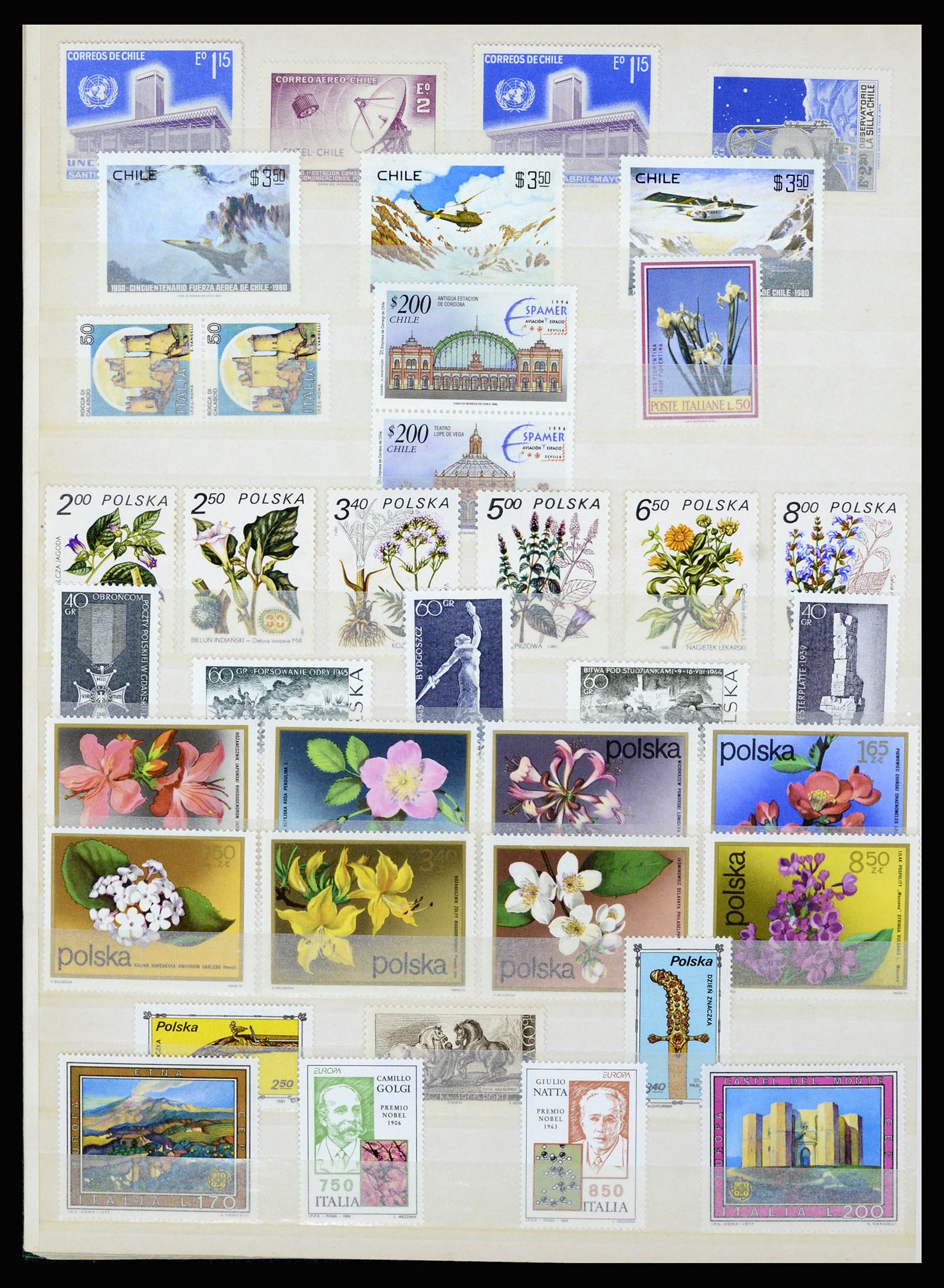 37064 124 - Postzegelverzameling 37064 Wereld motief 1960-2007.