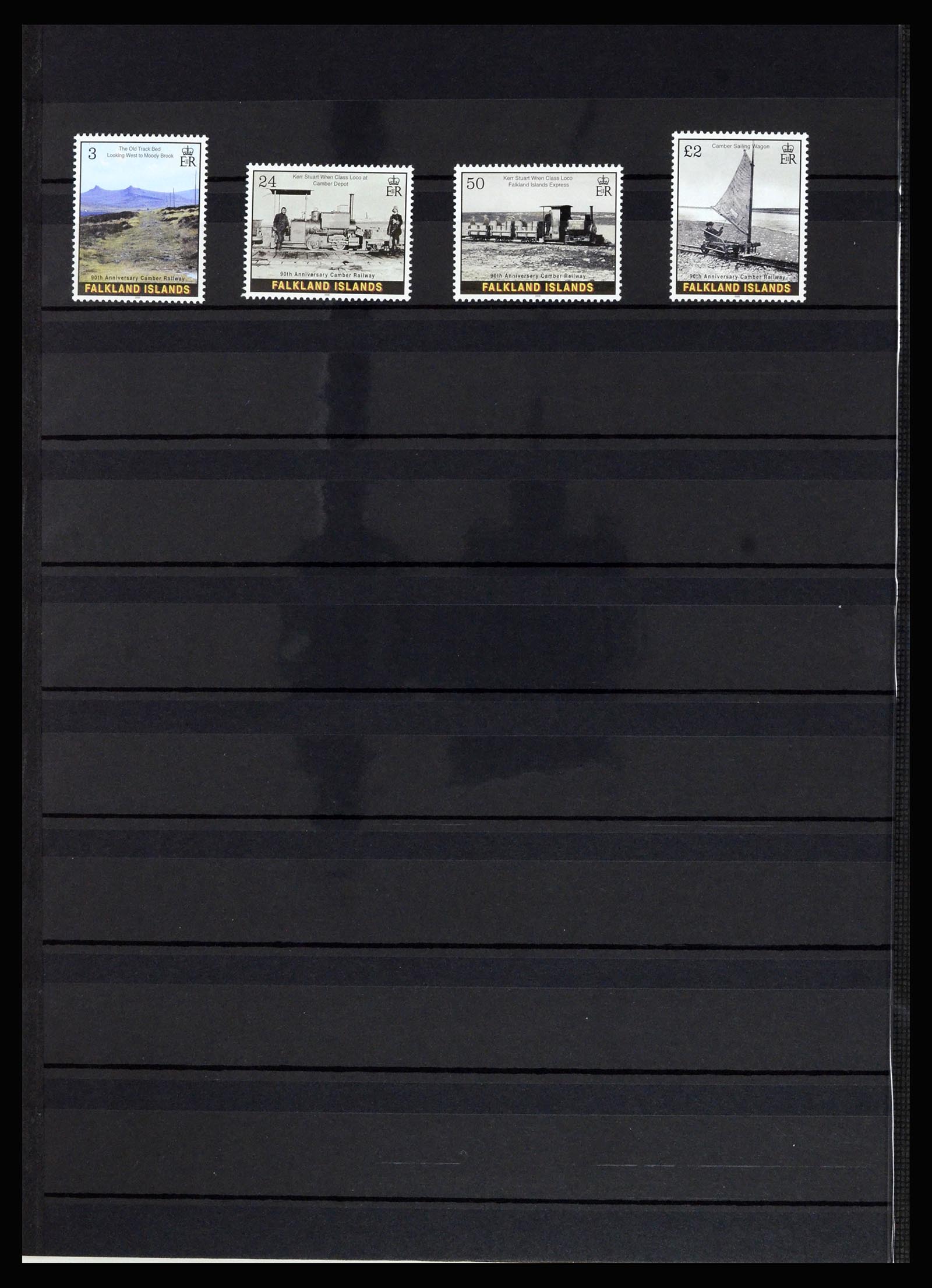 37065 050 - Postzegelverzameling 37065 Falkland Eilanden 1878-2006.