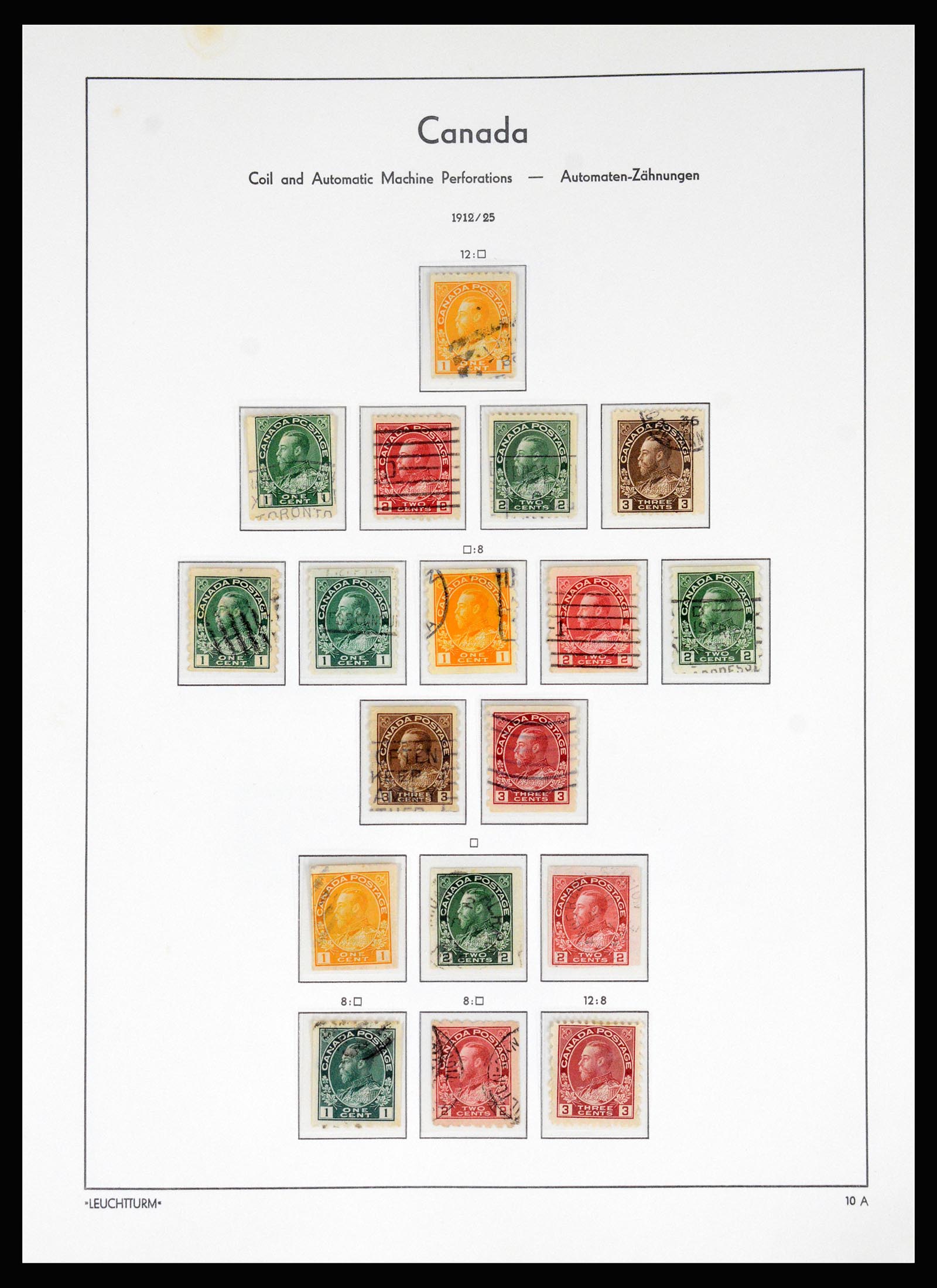 37067 011 - Postzegelverzameling 37067 Canada 1859-1975.