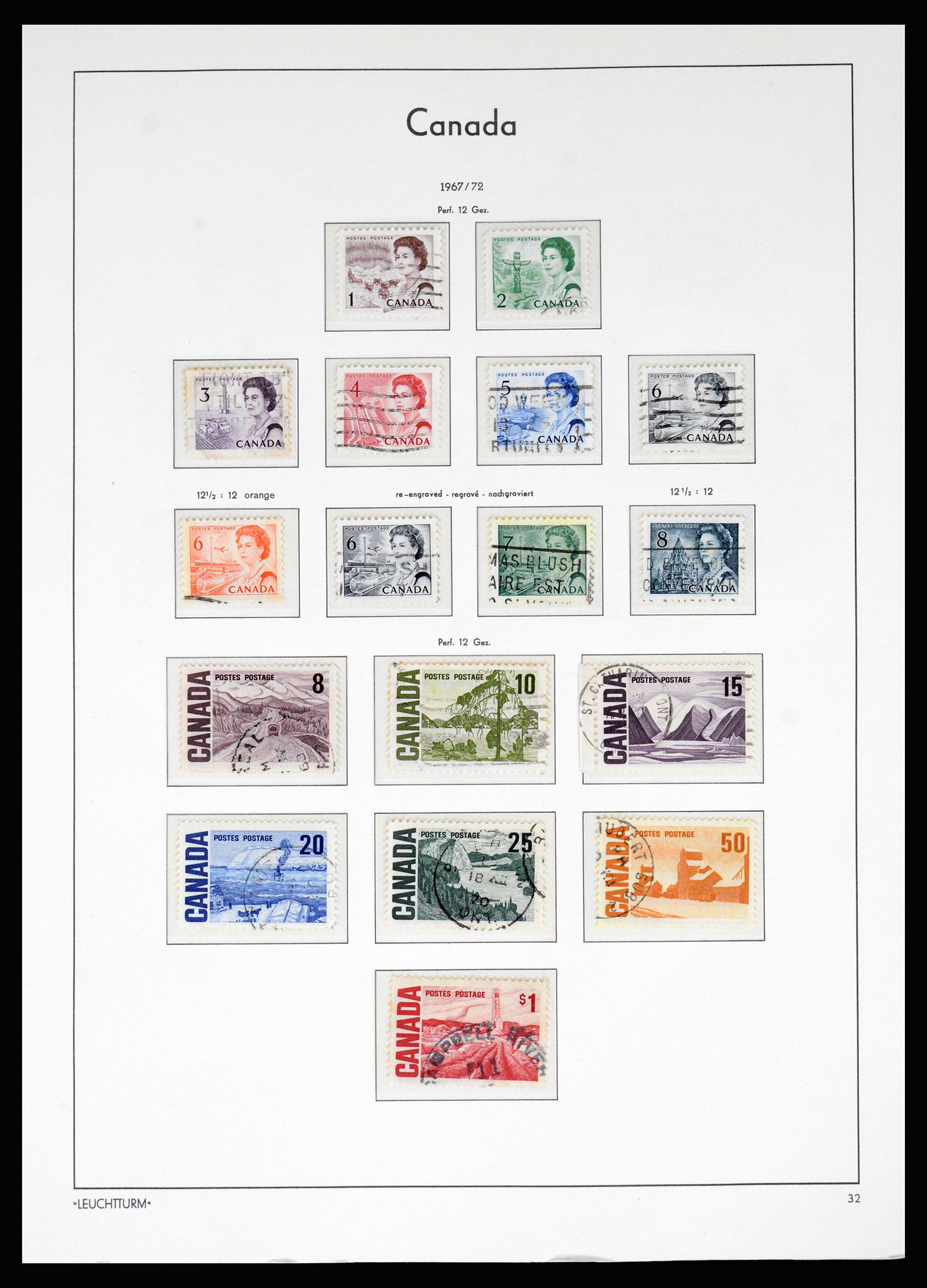 37067 038 - Postzegelverzameling 37067 Canada 1859-1975.