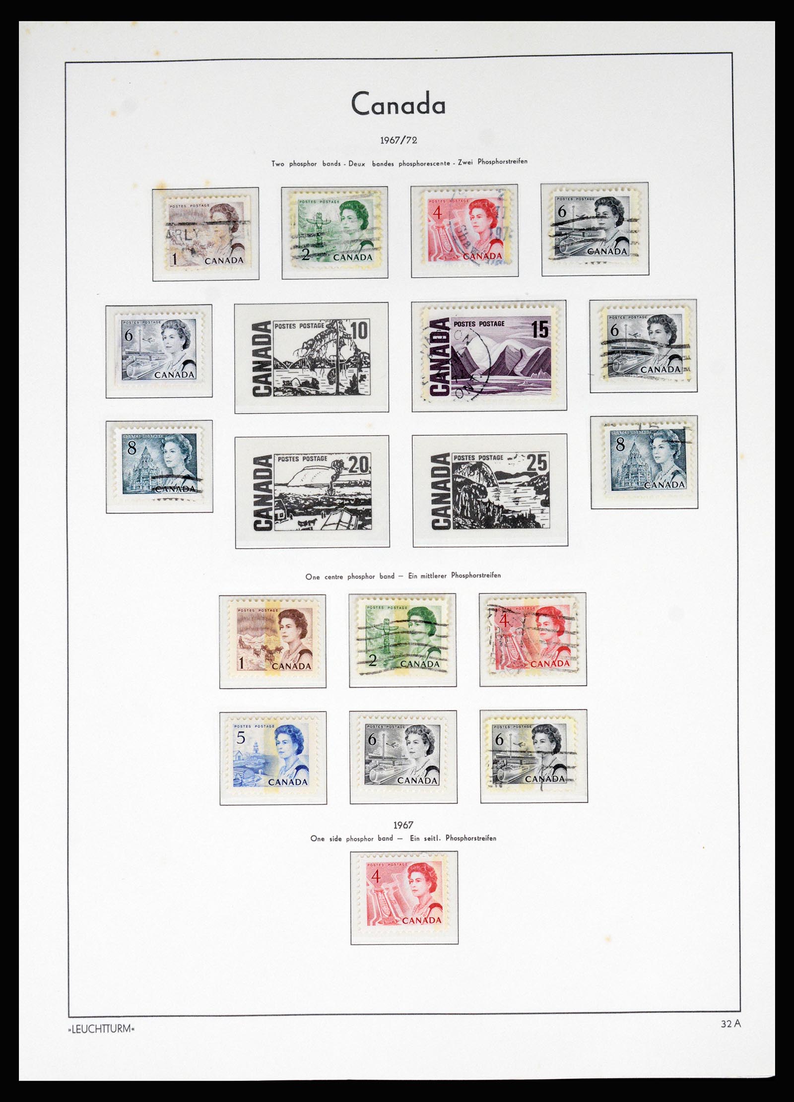 37067 039 - Postzegelverzameling 37067 Canada 1859-1975.