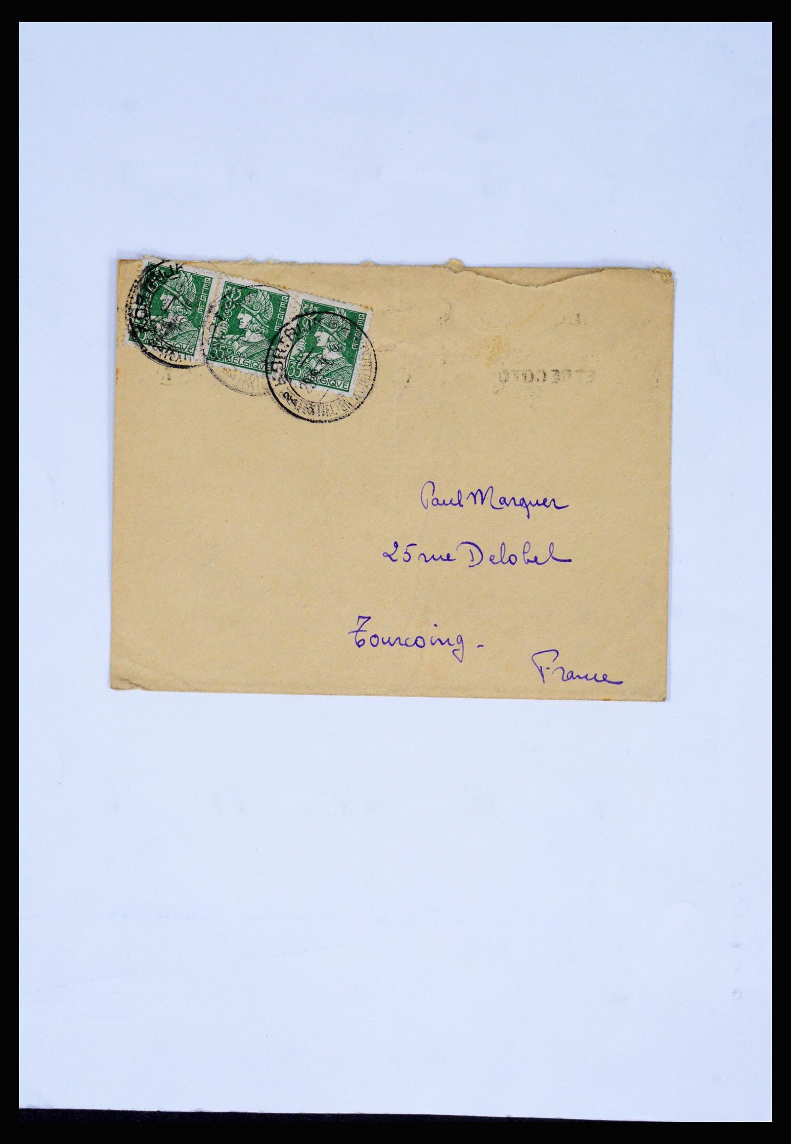 37068 056 - Postzegelverzameling 37068 België 1869-1940.