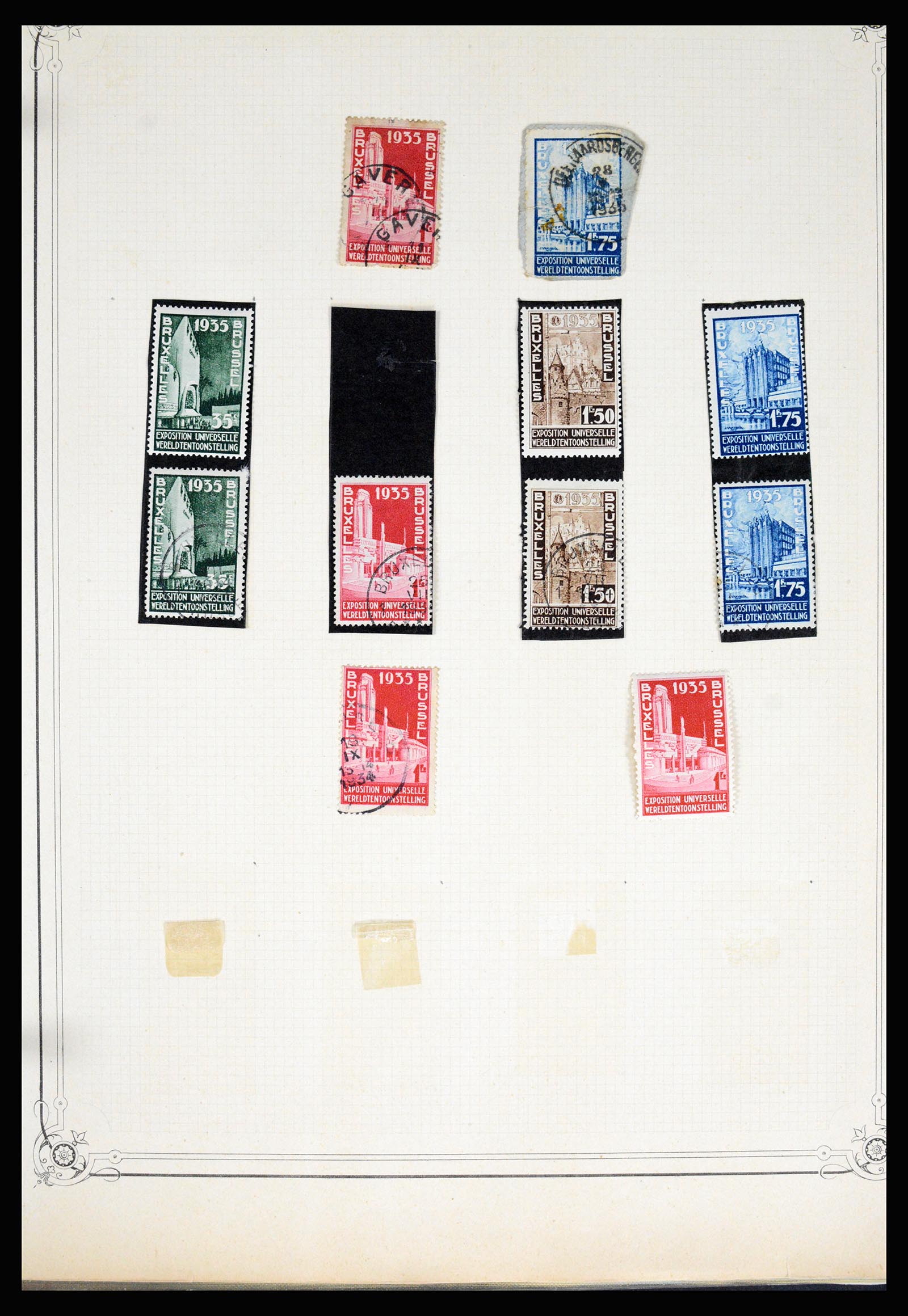 37068 066 - Postzegelverzameling 37068 België 1869-1940.