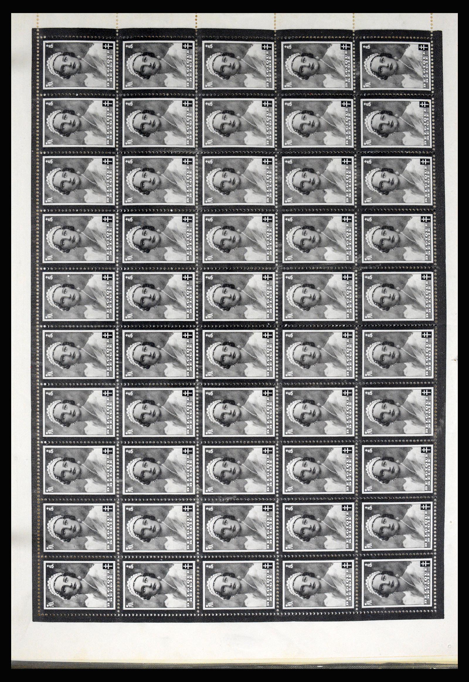 37068 070 - Postzegelverzameling 37068 België 1869-1940.