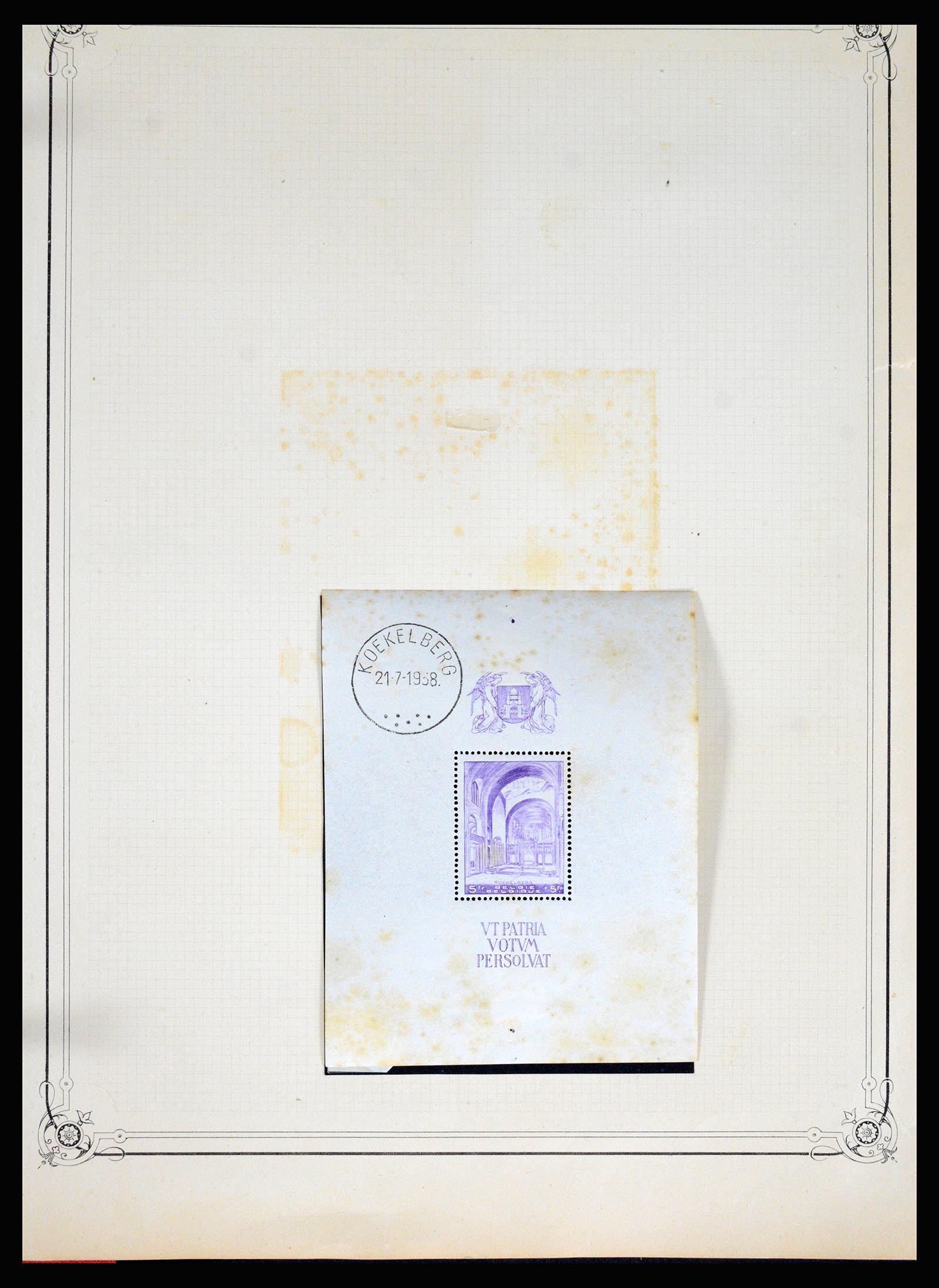 37068 098 - Postzegelverzameling 37068 België 1869-1940.