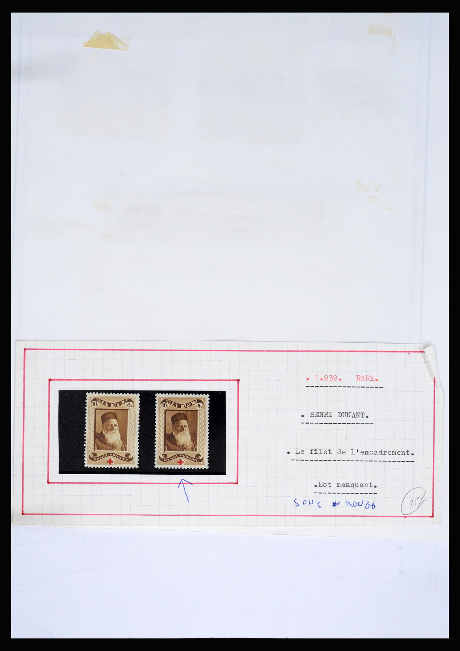 37068 109 - Postzegelverzameling 37068 België 1869-1940.