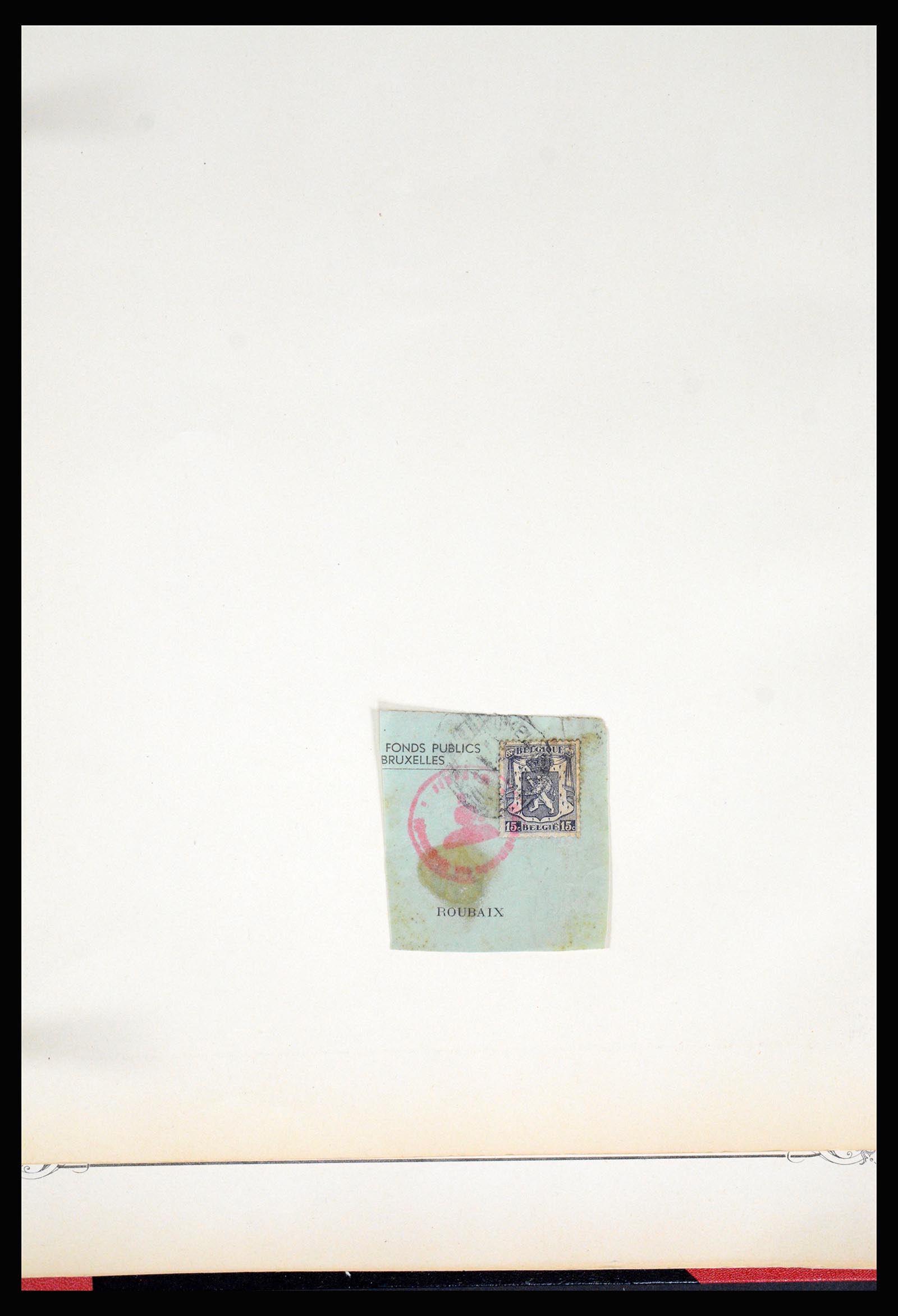 37068 119 - Postzegelverzameling 37068 België 1869-1940.