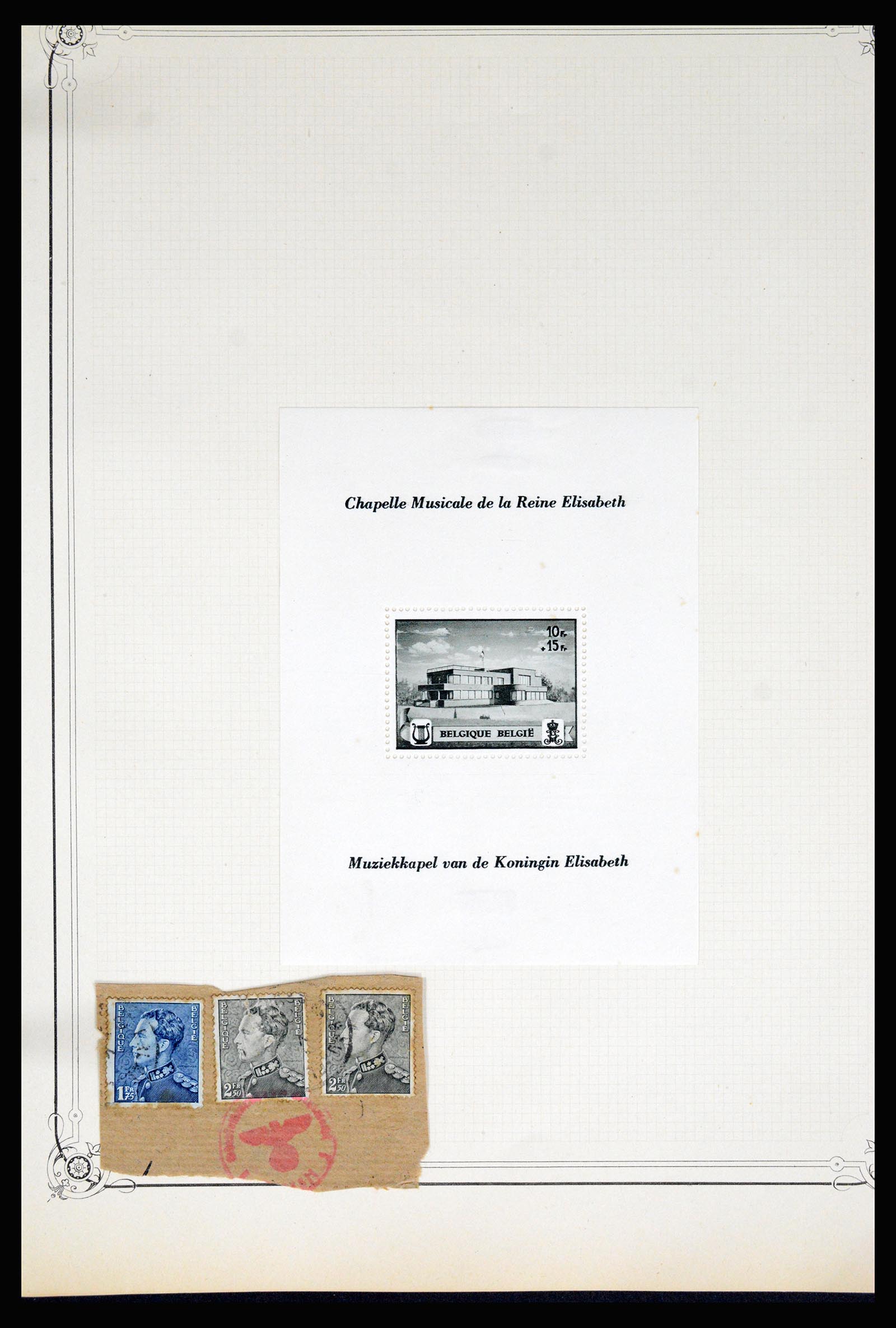 37068 120 - Postzegelverzameling 37068 België 1869-1940.