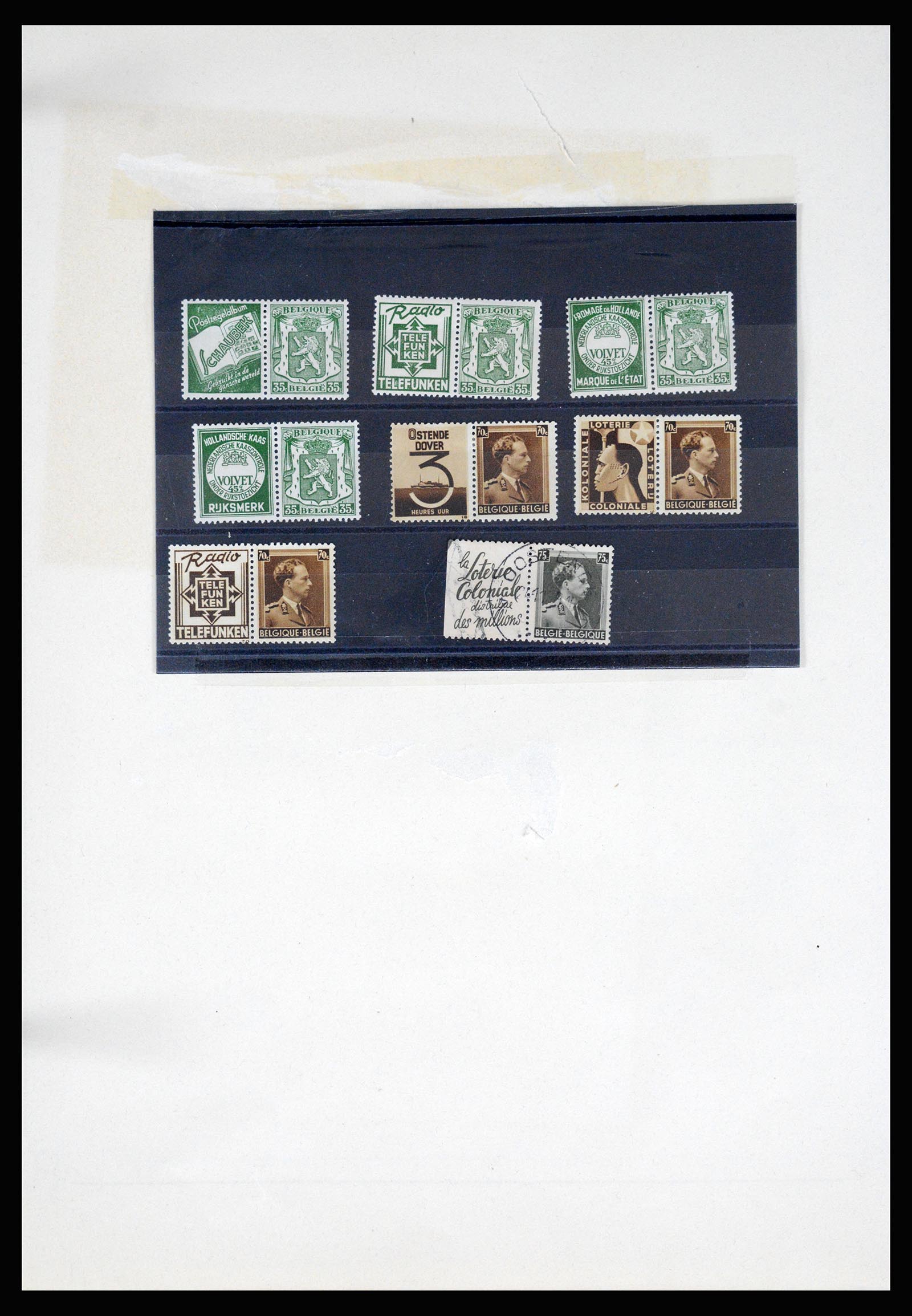 37068 132 - Postzegelverzameling 37068 België 1869-1940.
