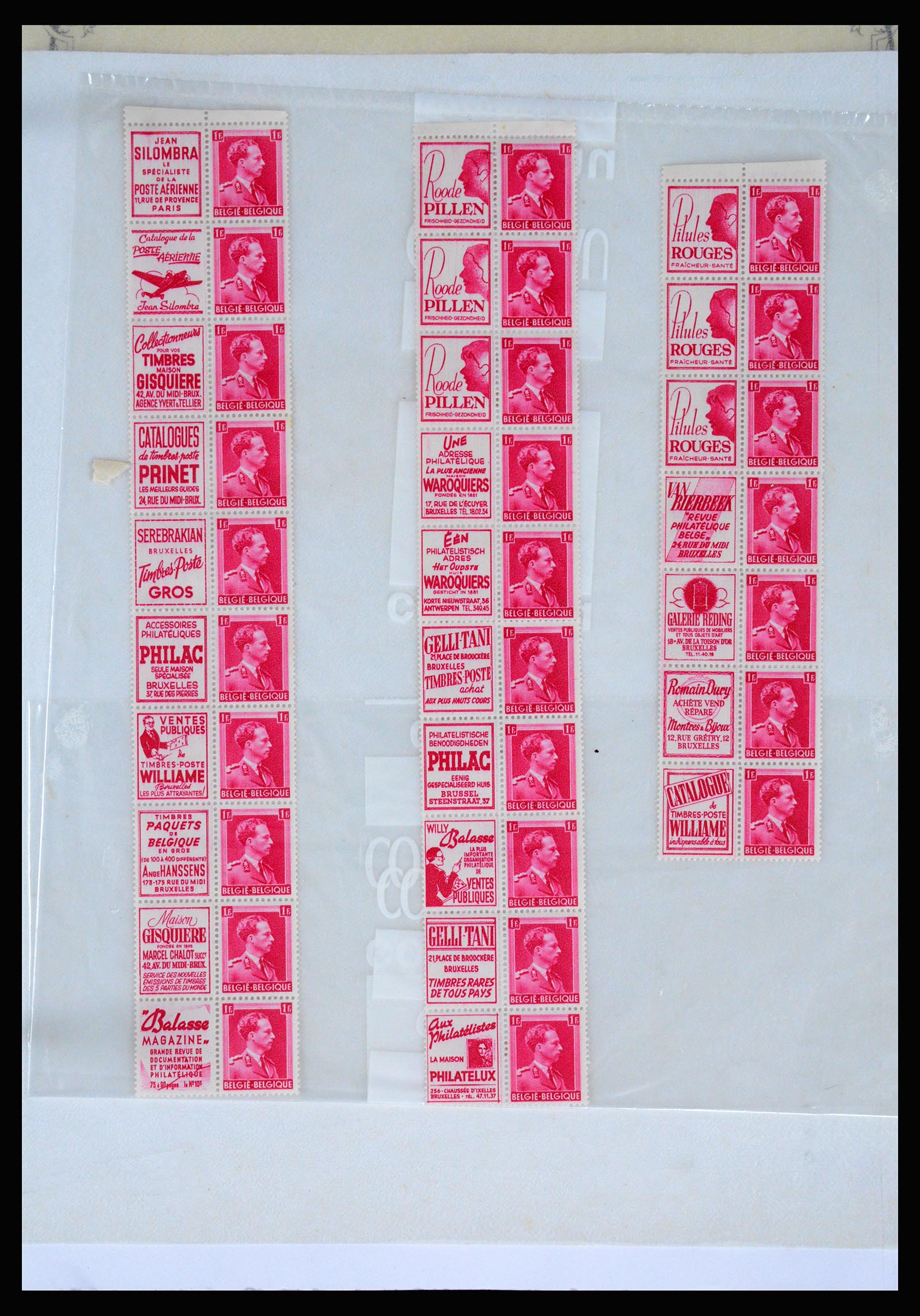 37068 135 - Postzegelverzameling 37068 België 1869-1940.