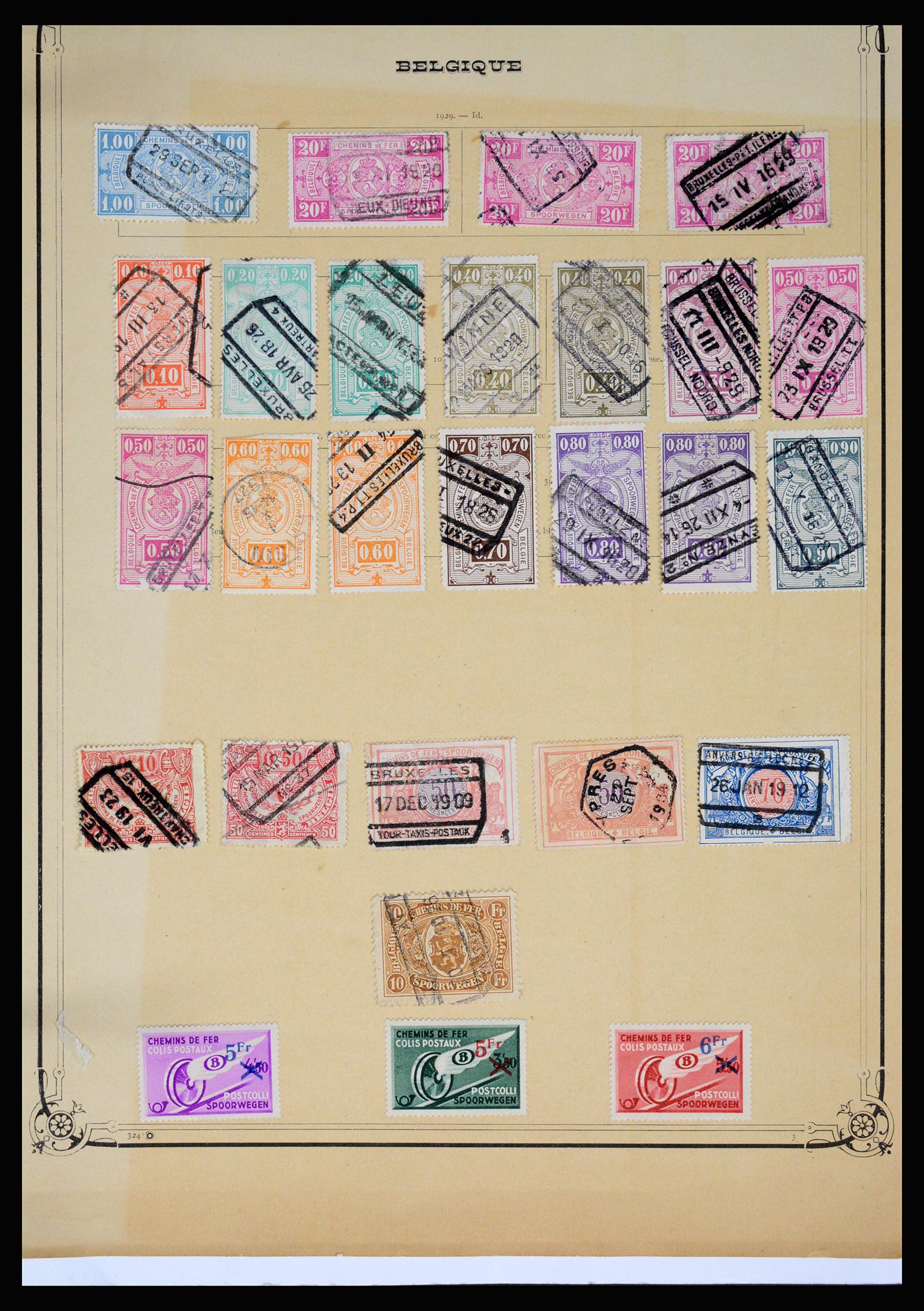 37068 139 - Postzegelverzameling 37068 België 1869-1940.