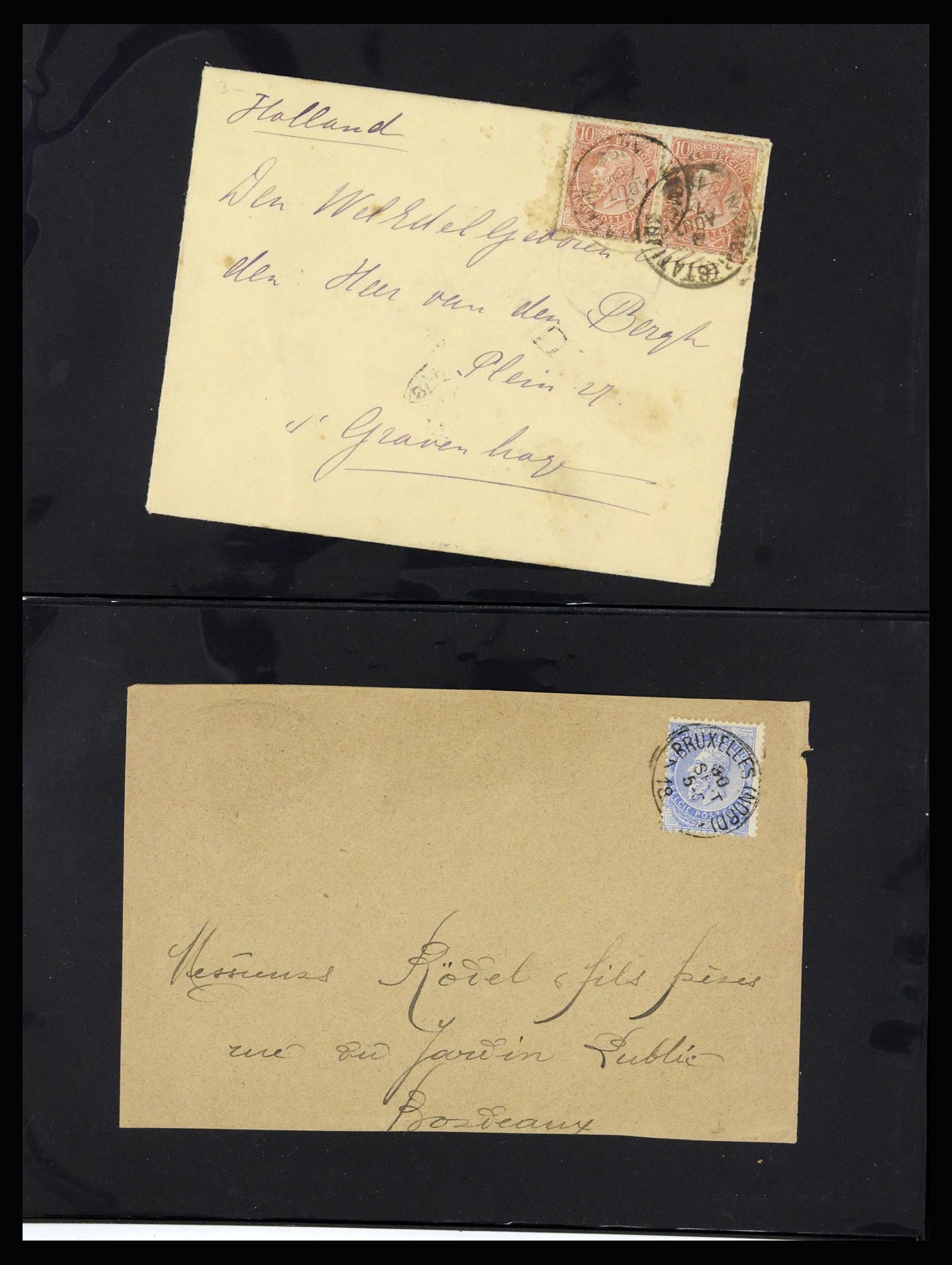 37072 018 - Postzegelverzameling 37072 België brieven 1751 (!)-1959.