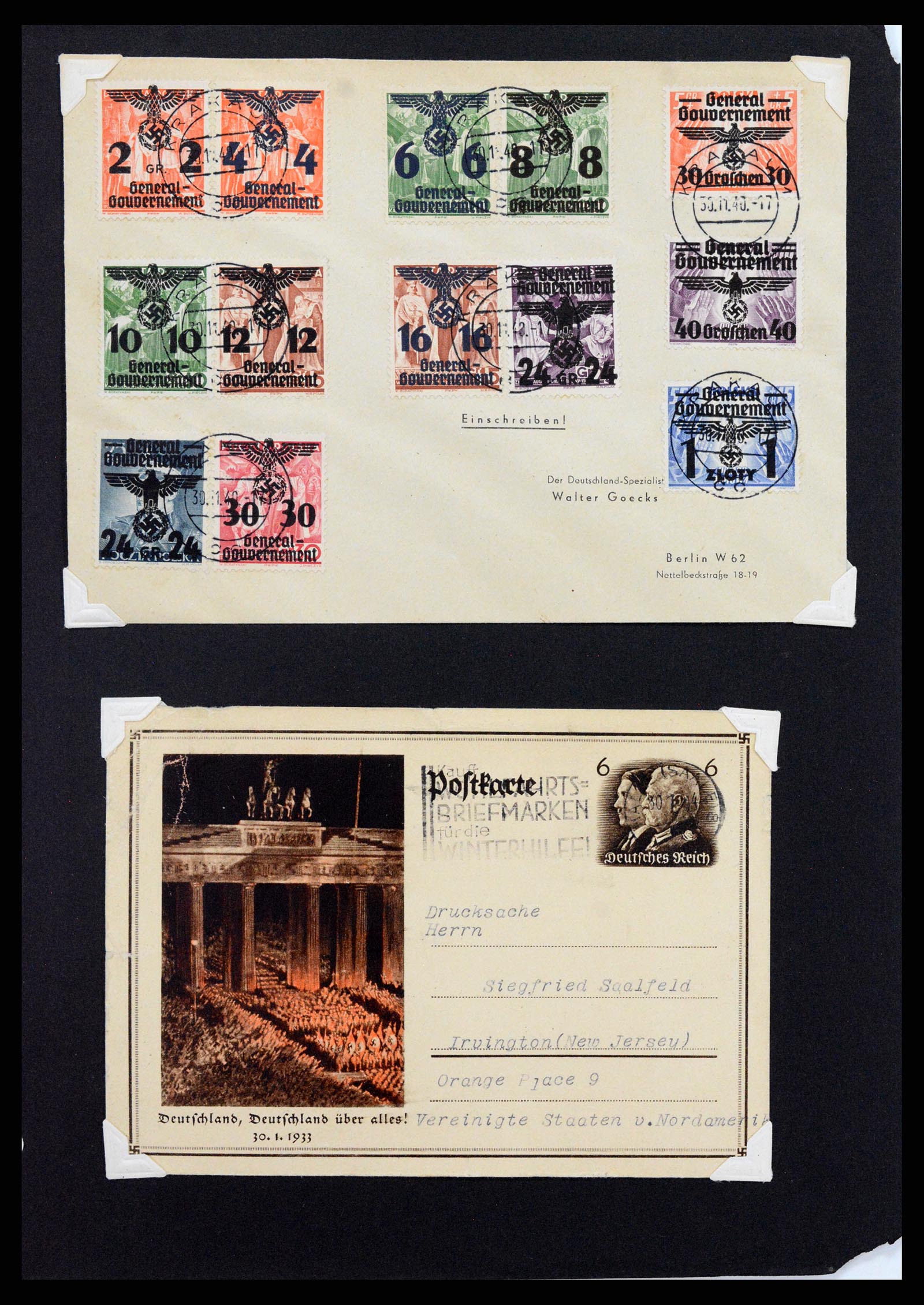 37075 029 - Stamp collection 37075 Germany 1867-1959.