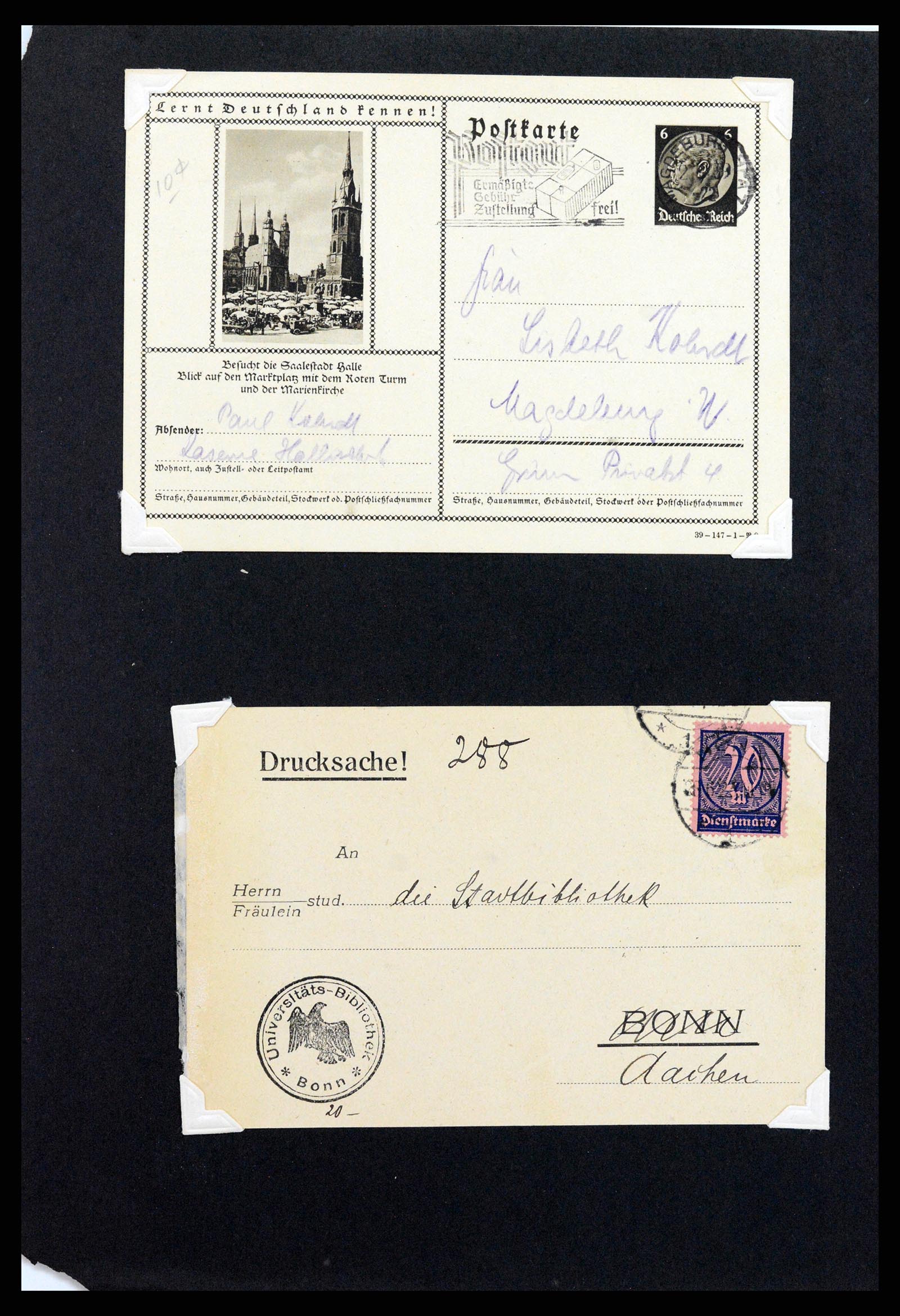 37075 030 - Stamp collection 37075 Germany 1867-1959.
