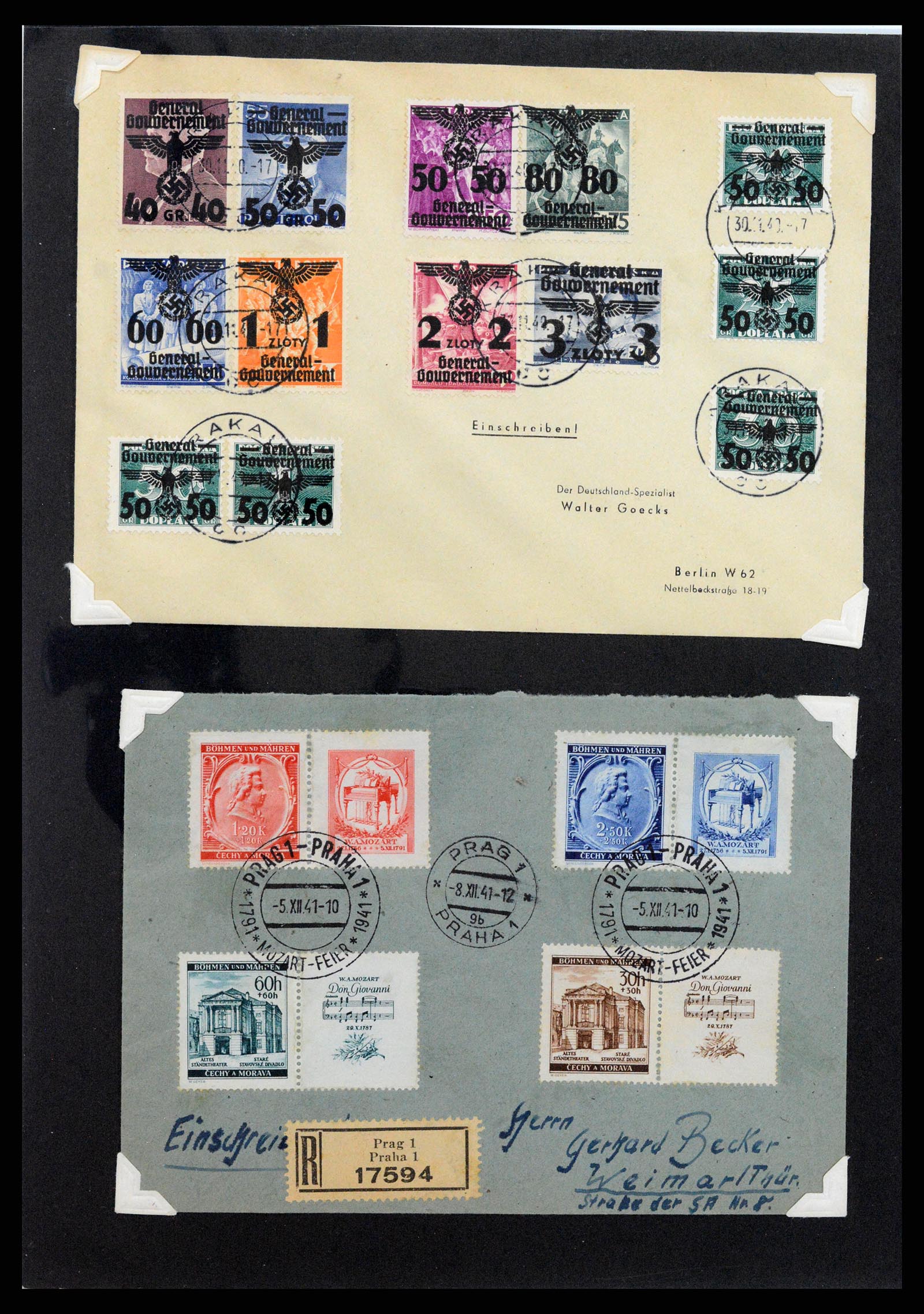 37075 032 - Stamp collection 37075 Germany 1867-1959.