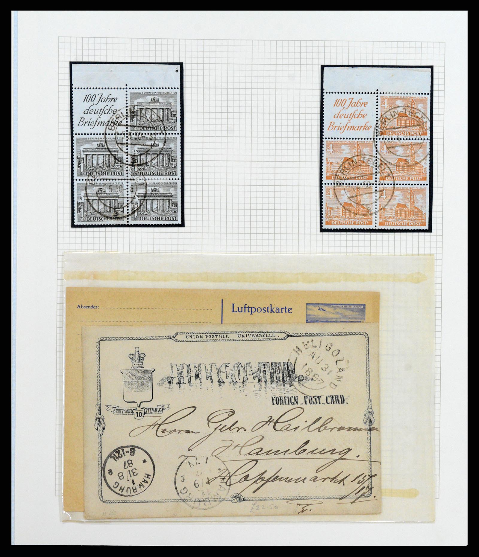 37075 035 - Stamp collection 37075 Germany 1867-1959.
