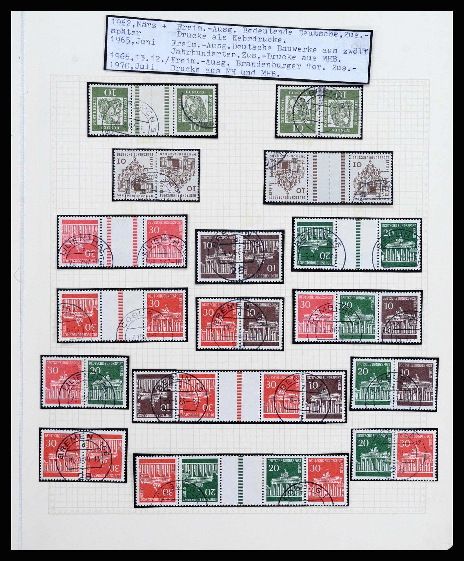 37075 042 - Stamp collection 37075 Germany 1867-1959.