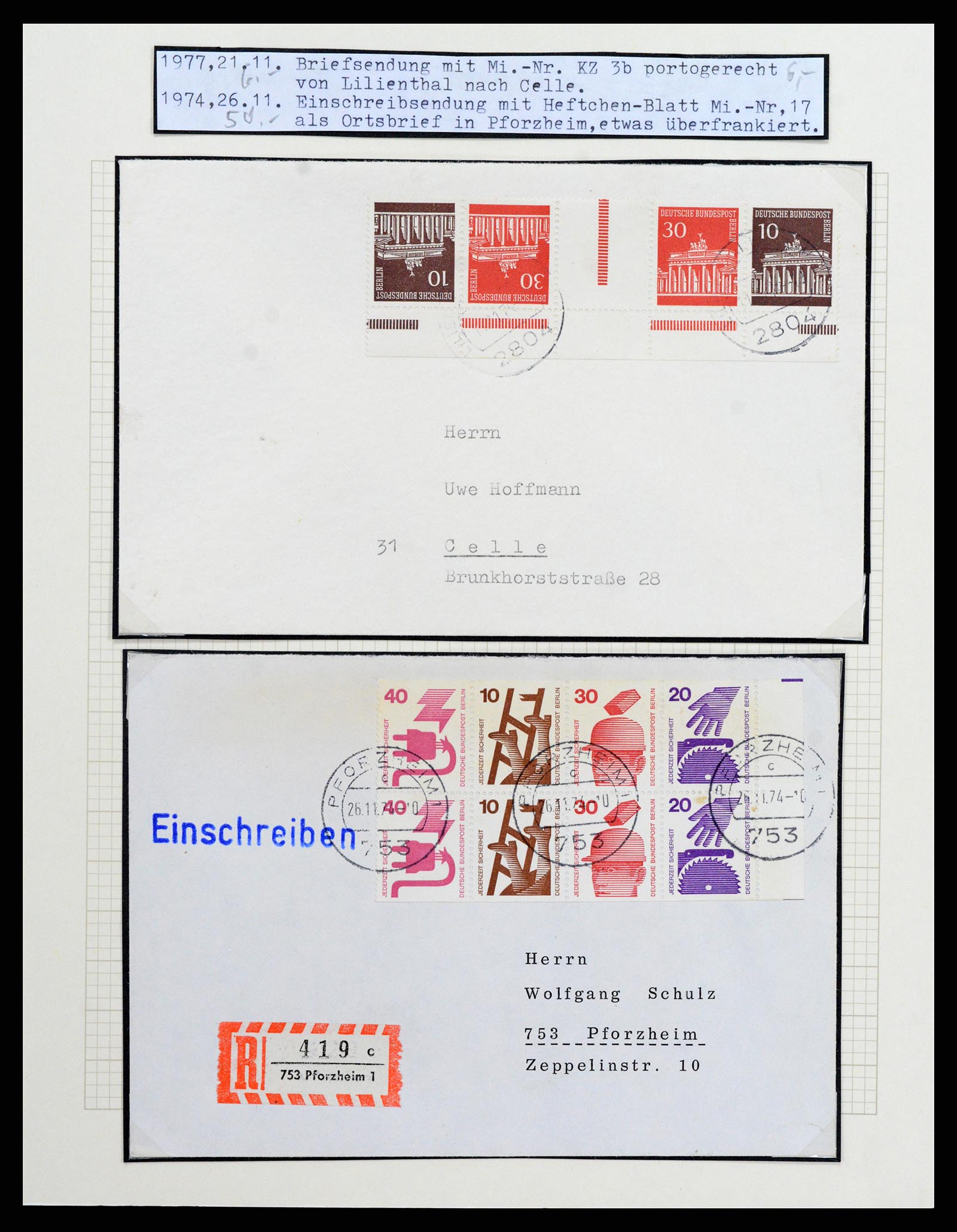 37075 047 - Stamp collection 37075 Germany 1867-1959.