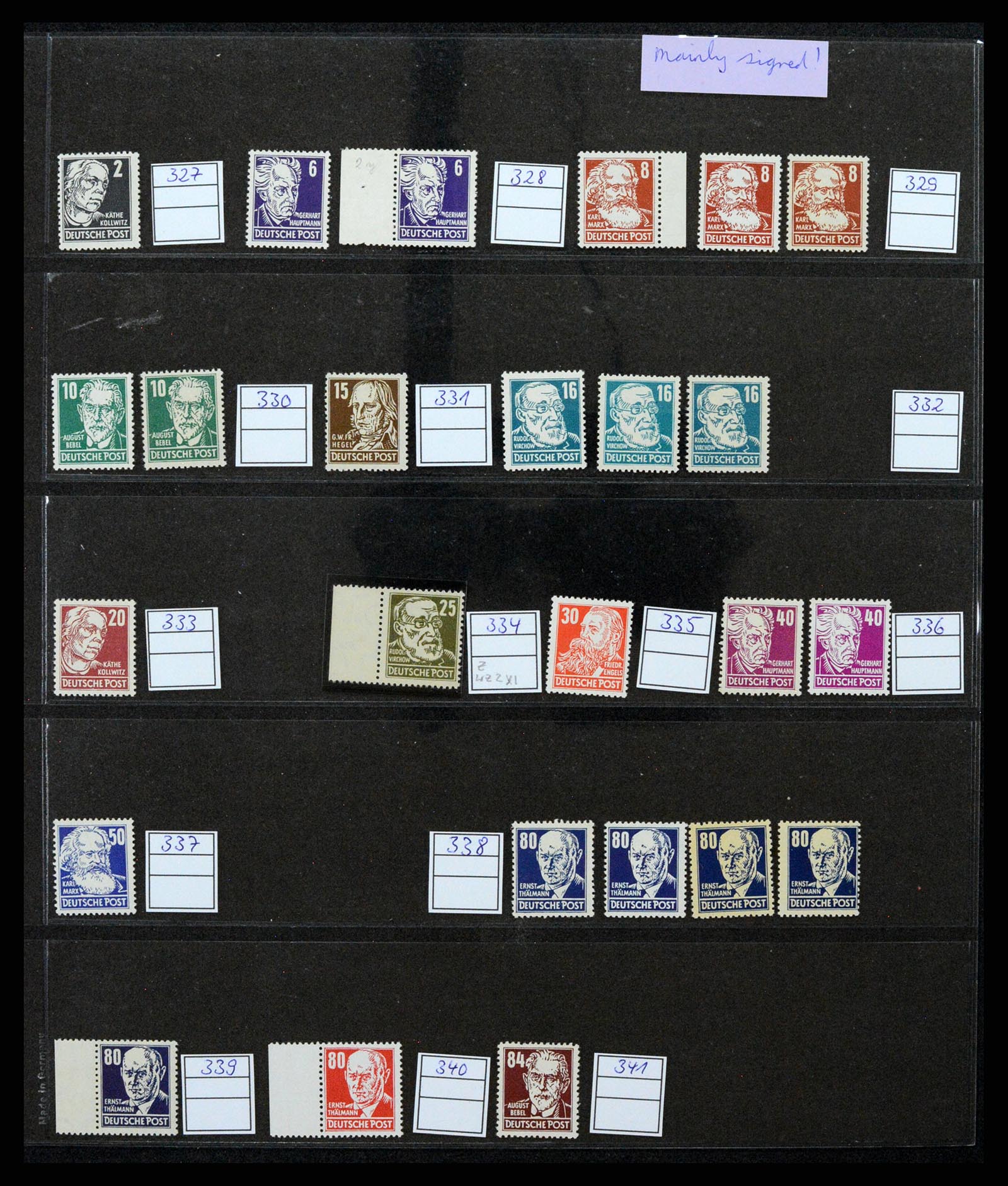 37075 049 - Stamp collection 37075 Germany 1867-1959.