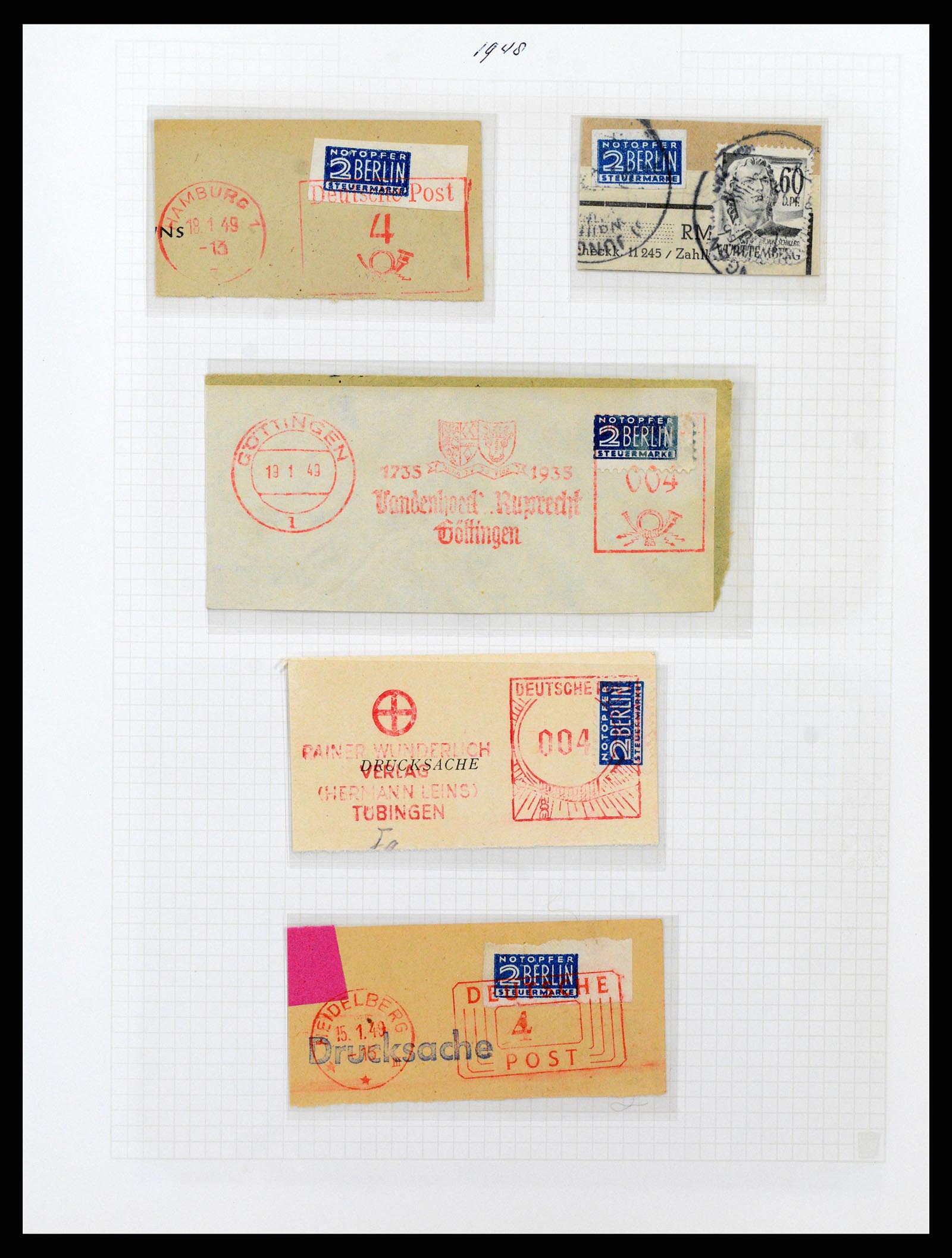37075 128 - Stamp collection 37075 Germany 1867-1959.