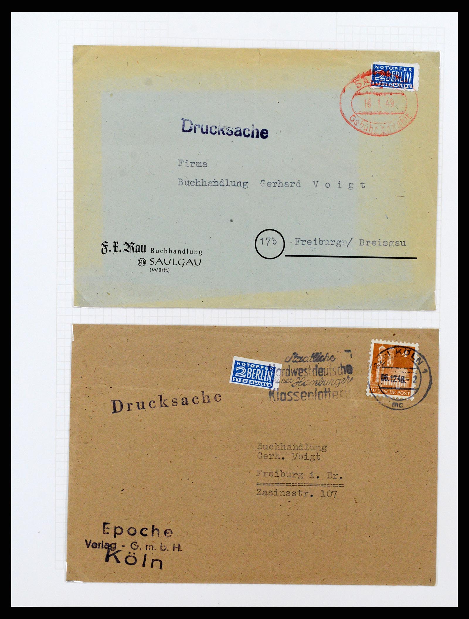 37075 129 - Stamp collection 37075 Germany 1867-1959.