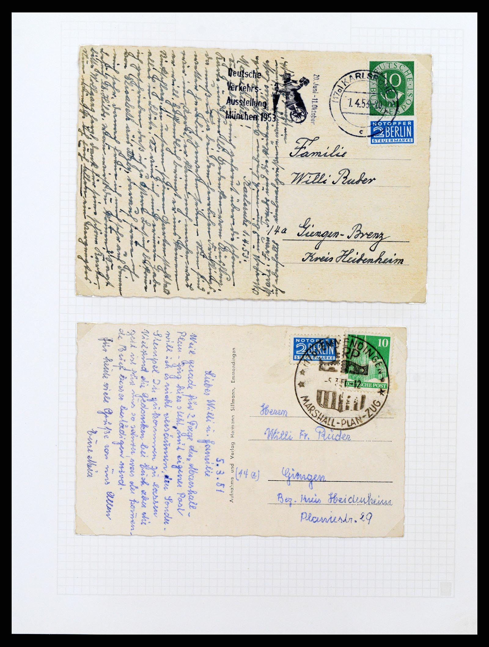37075 130 - Stamp collection 37075 Germany 1867-1959.