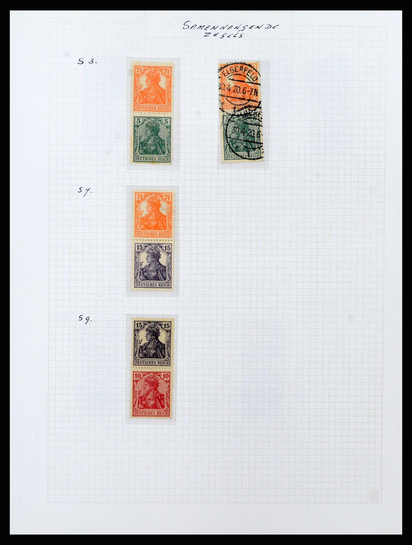 37075 136 - Stamp collection 37075 Germany 1867-1959.