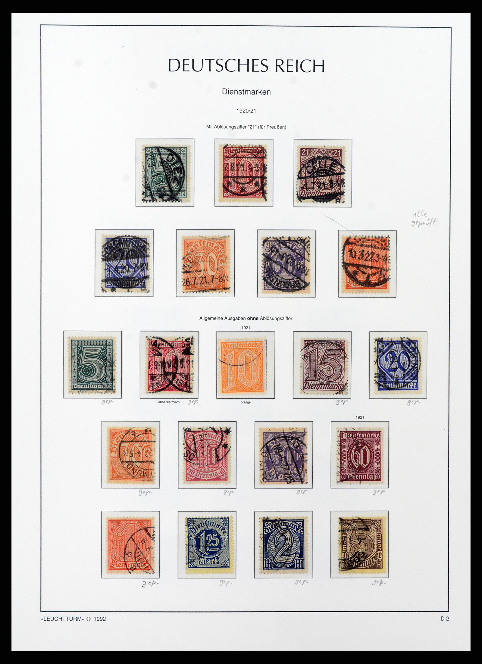 37075 181 - Stamp collection 37075 Germany 1867-1959.