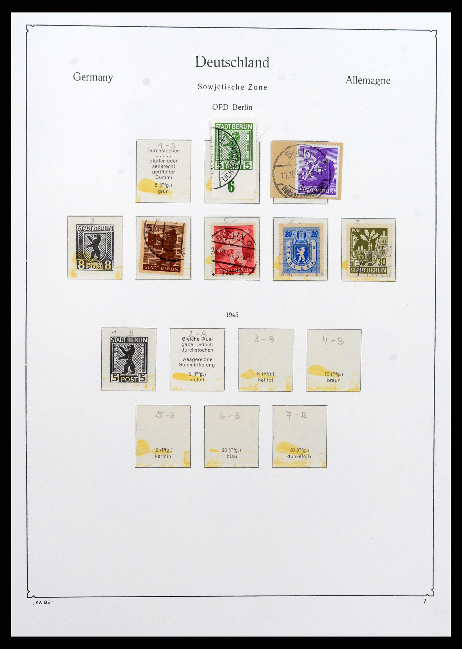37075 220 - Stamp collection 37075 Germany 1867-1959.