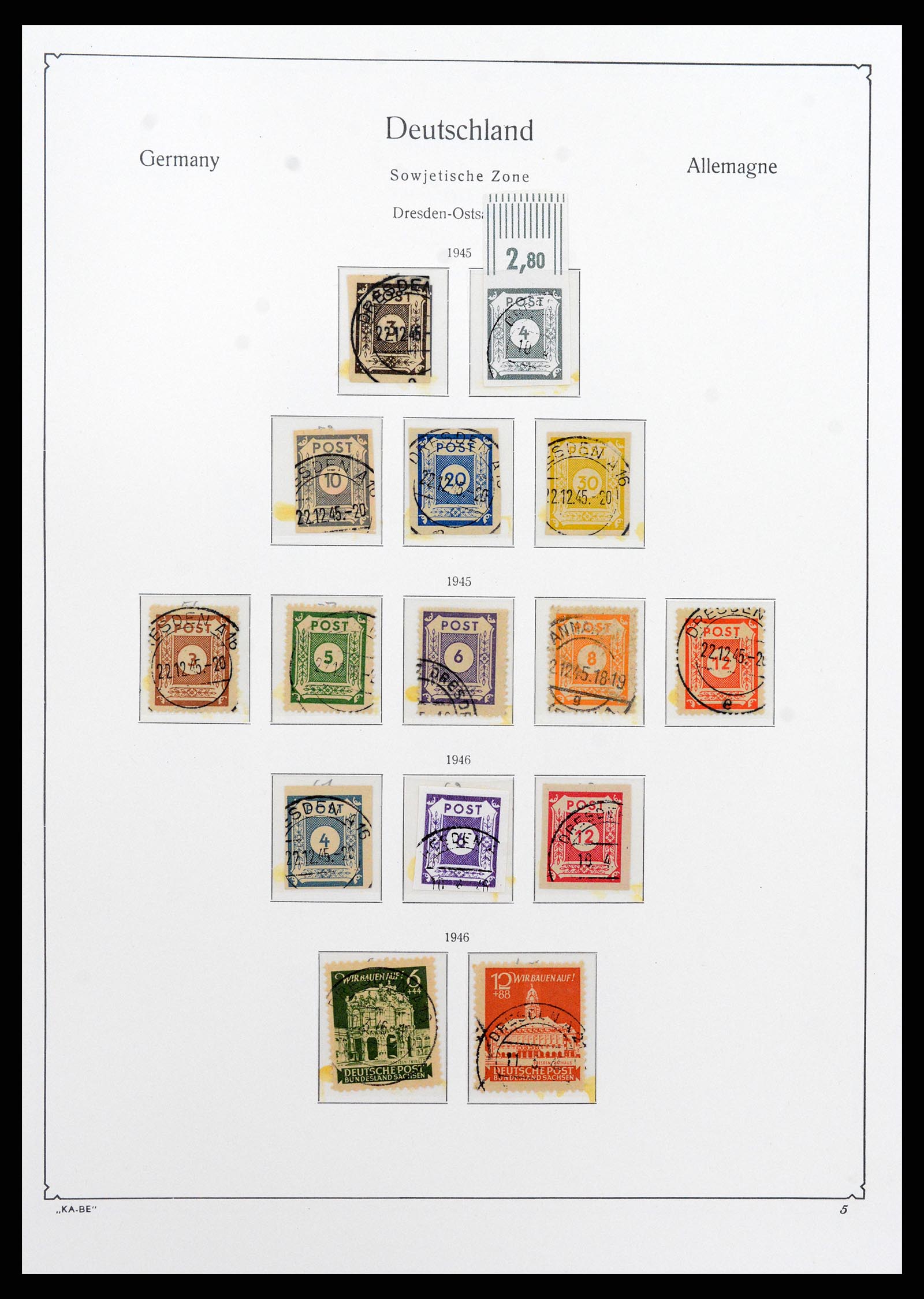 37075 225 - Stamp collection 37075 Germany 1867-1959.