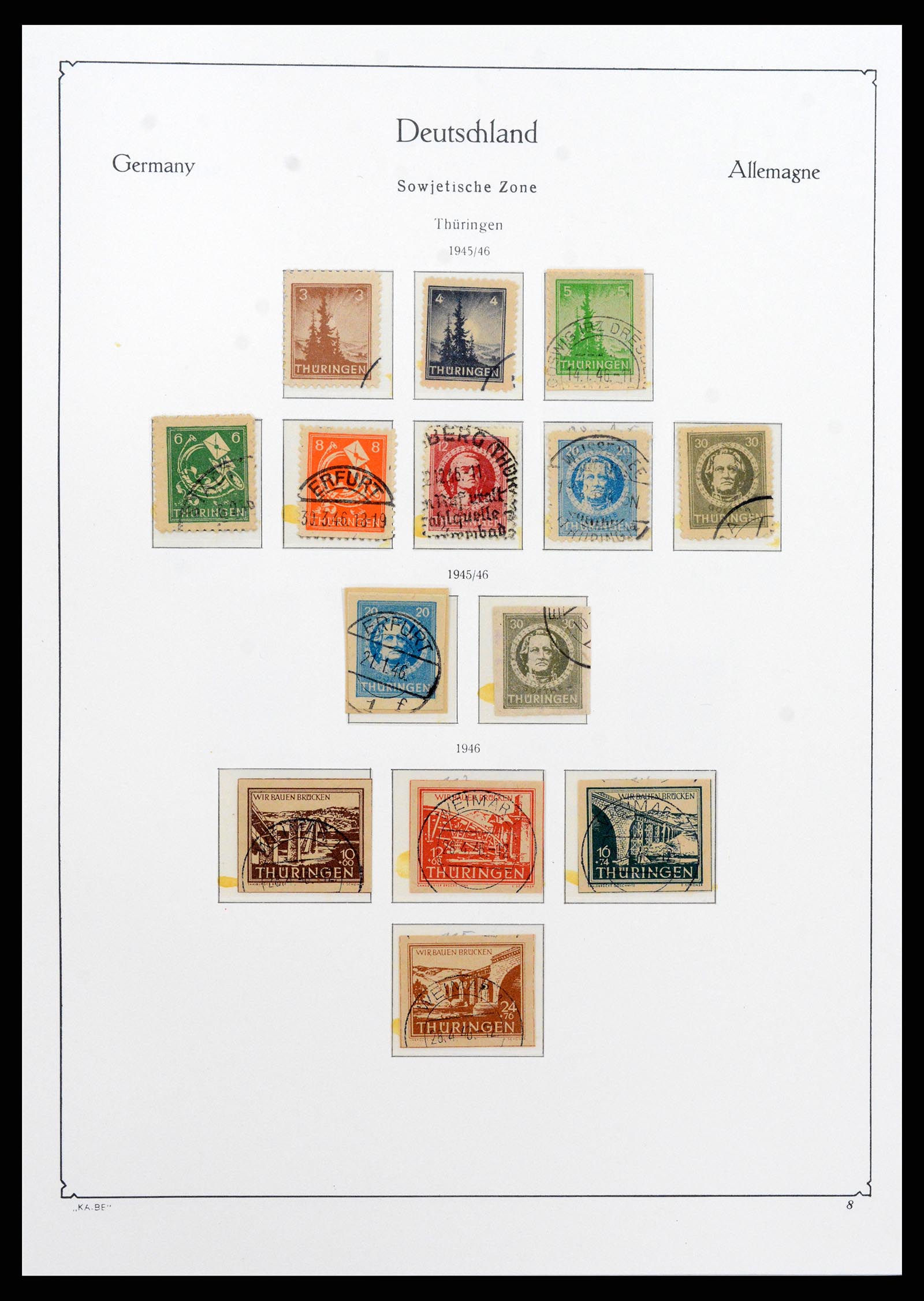 37075 229 - Stamp collection 37075 Germany 1867-1959.