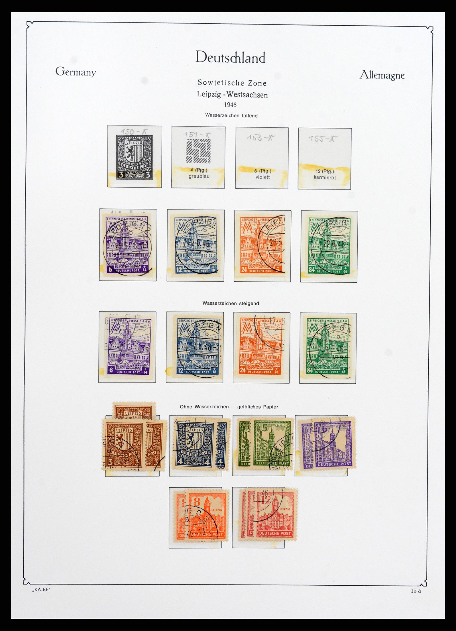 37075 239 - Stamp collection 37075 Germany 1867-1959.