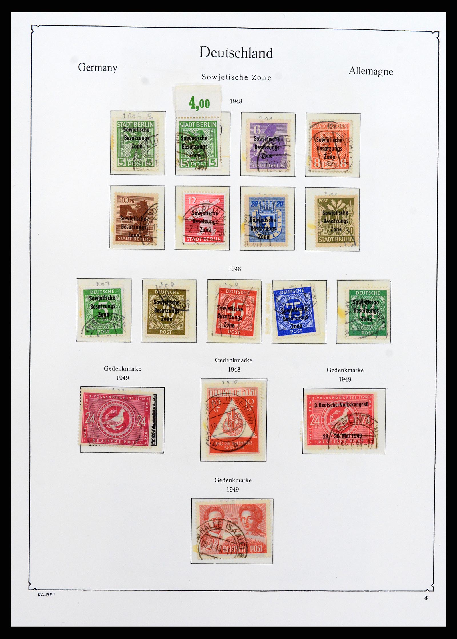 37075 243 - Stamp collection 37075 Germany 1867-1959.