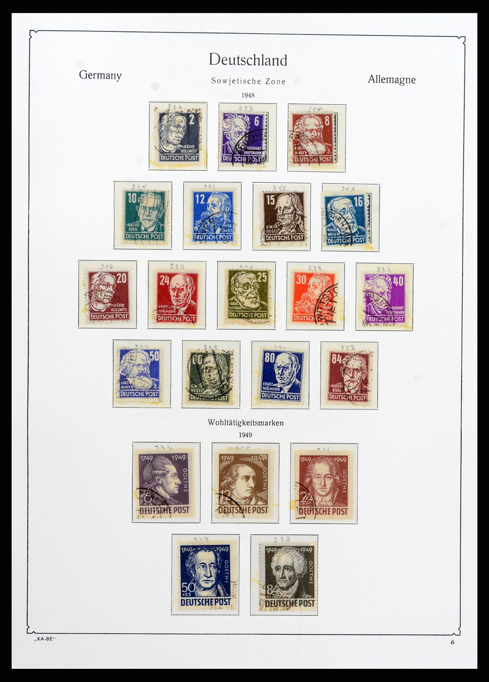 37075 246 - Stamp collection 37075 Germany 1867-1959.