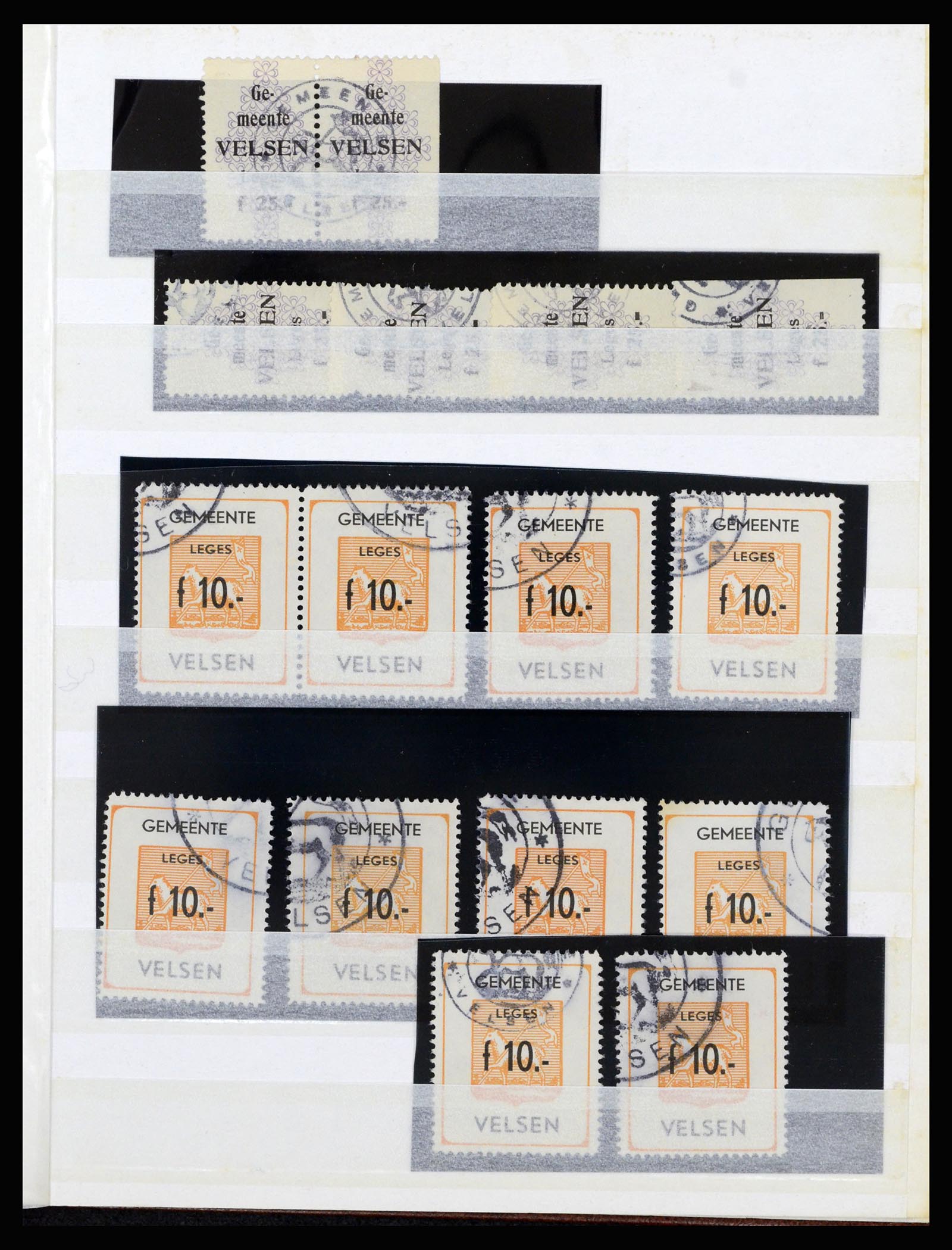 37077 003 - Postzegelverzameling 37077 Nederland fiscaal.