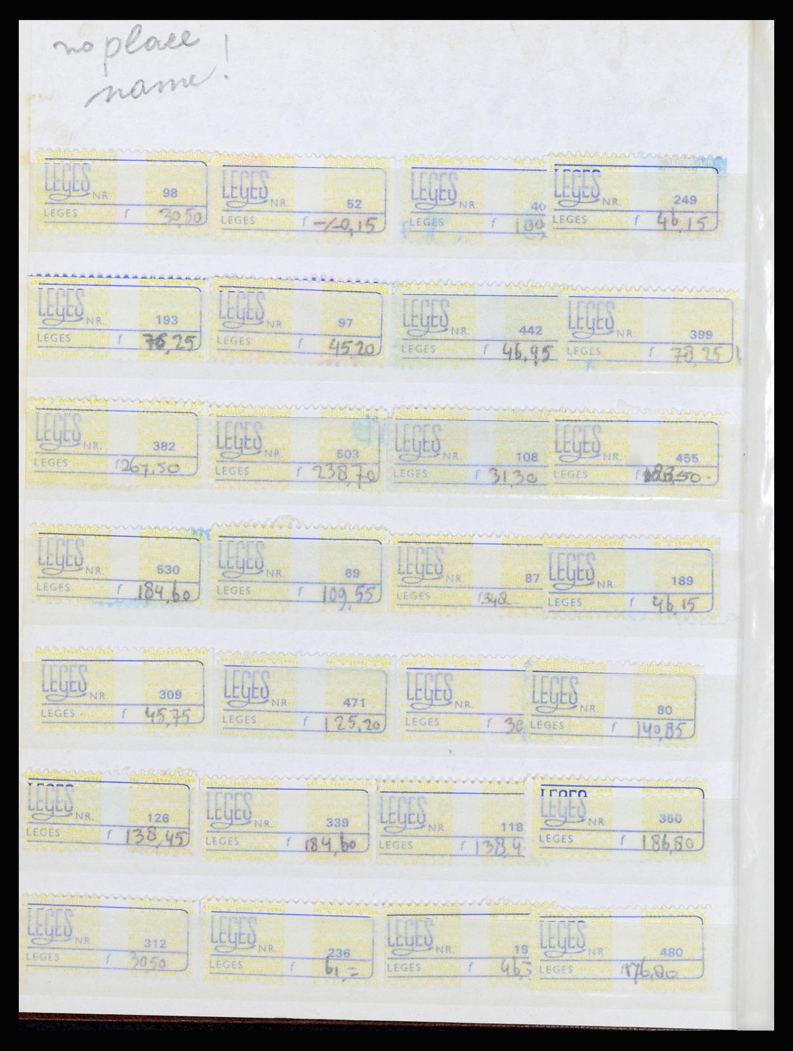 37077 008 - Postzegelverzameling 37077 Nederland fiscaal.