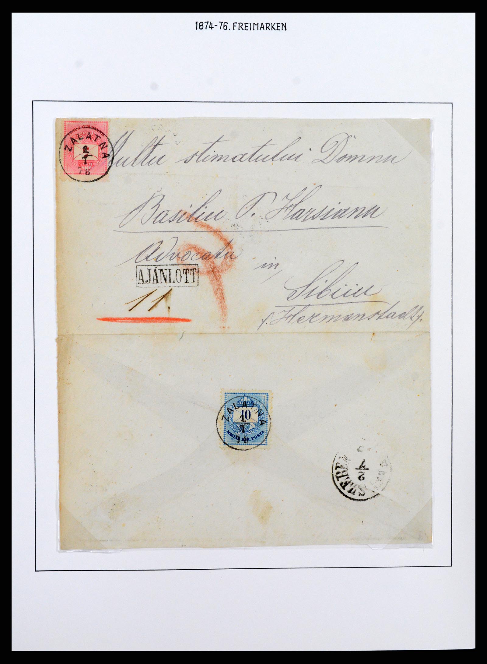 37080 0007 - Postzegelverzameling 37080 Hongarije superverzameling 1871-1954.