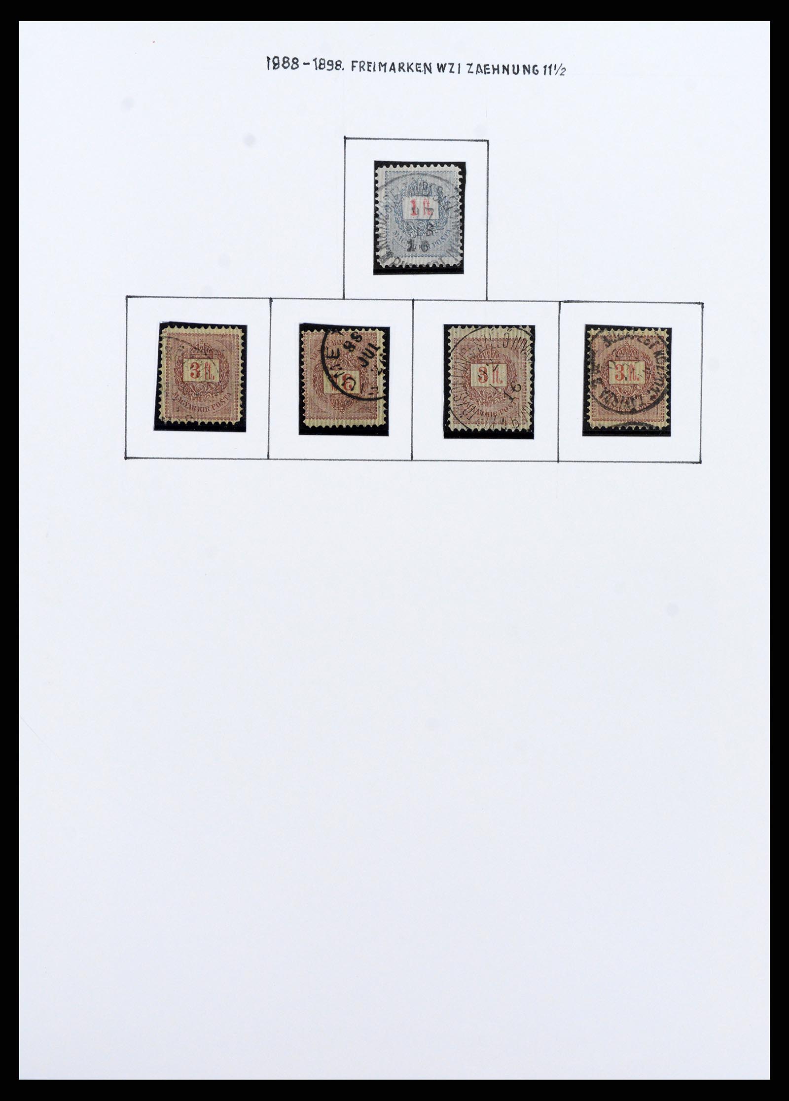 37080 0023 - Postzegelverzameling 37080 Hongarije superverzameling 1871-1954.
