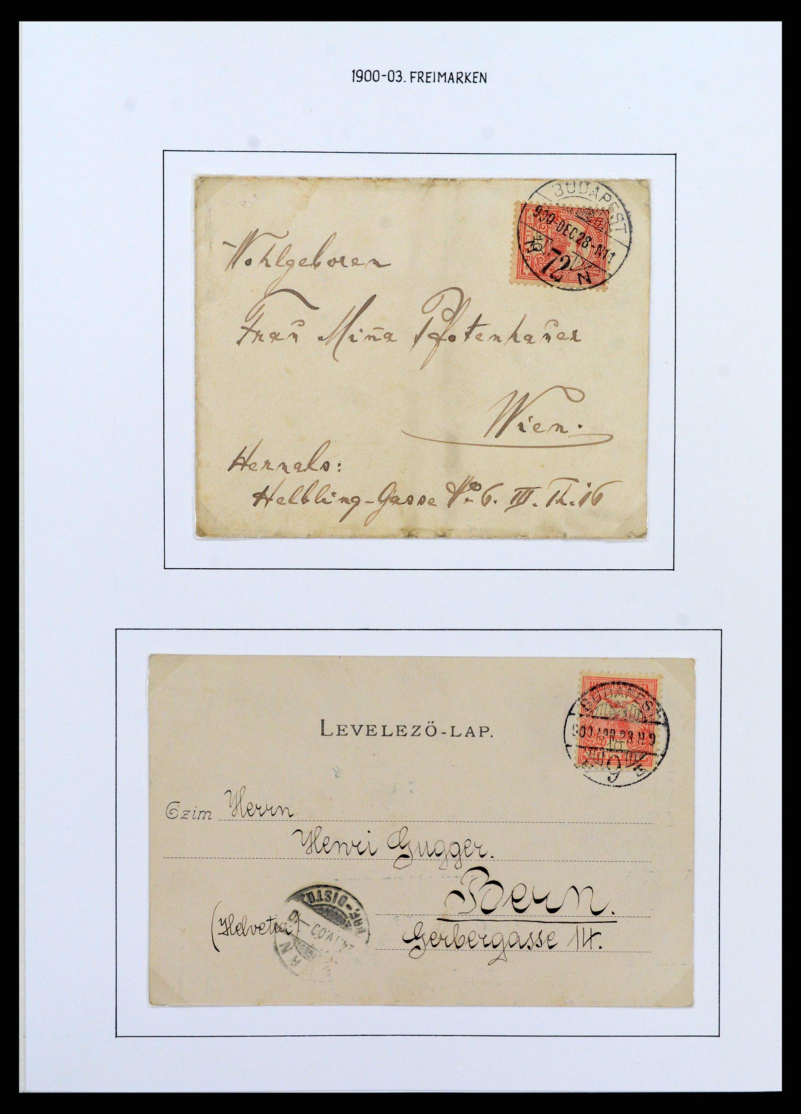 37080 0037 - Postzegelverzameling 37080 Hongarije superverzameling 1871-1954.