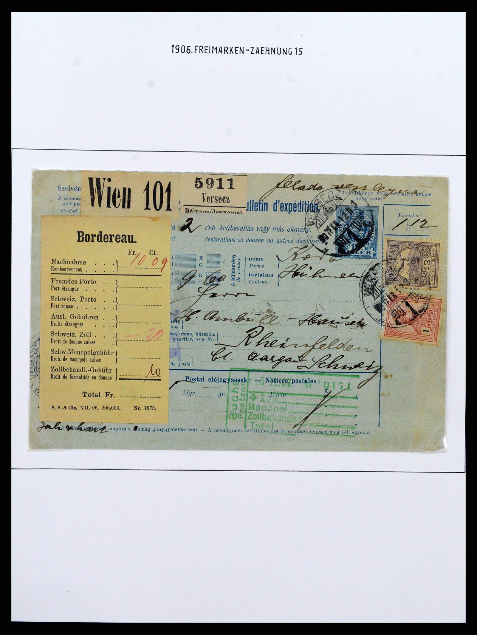37080 0052 - Postzegelverzameling 37080 Hongarije superverzameling 1871-1954.