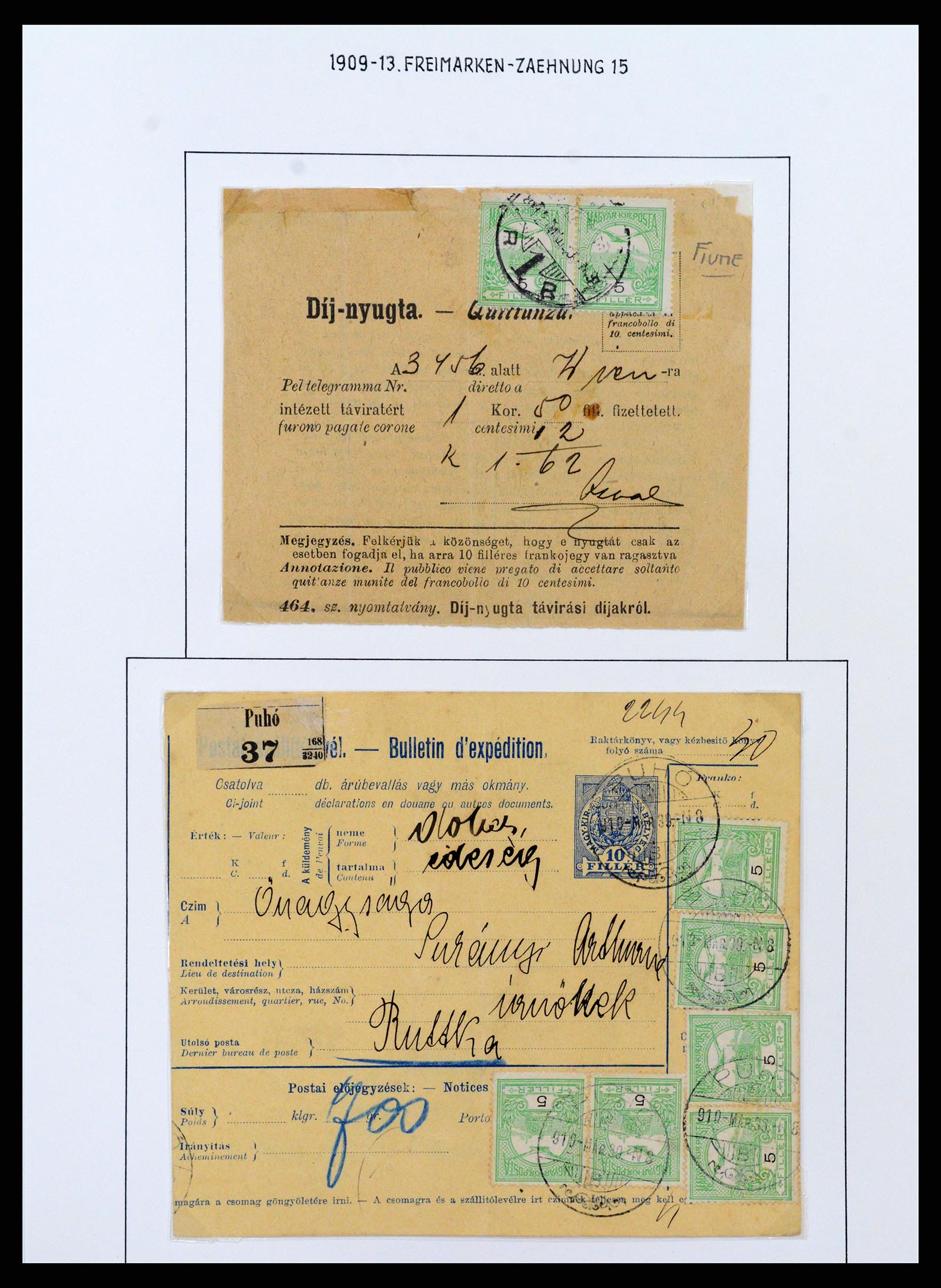 37080 0060 - Stamp collection 37080 Hungary supercollection 1871-1954.