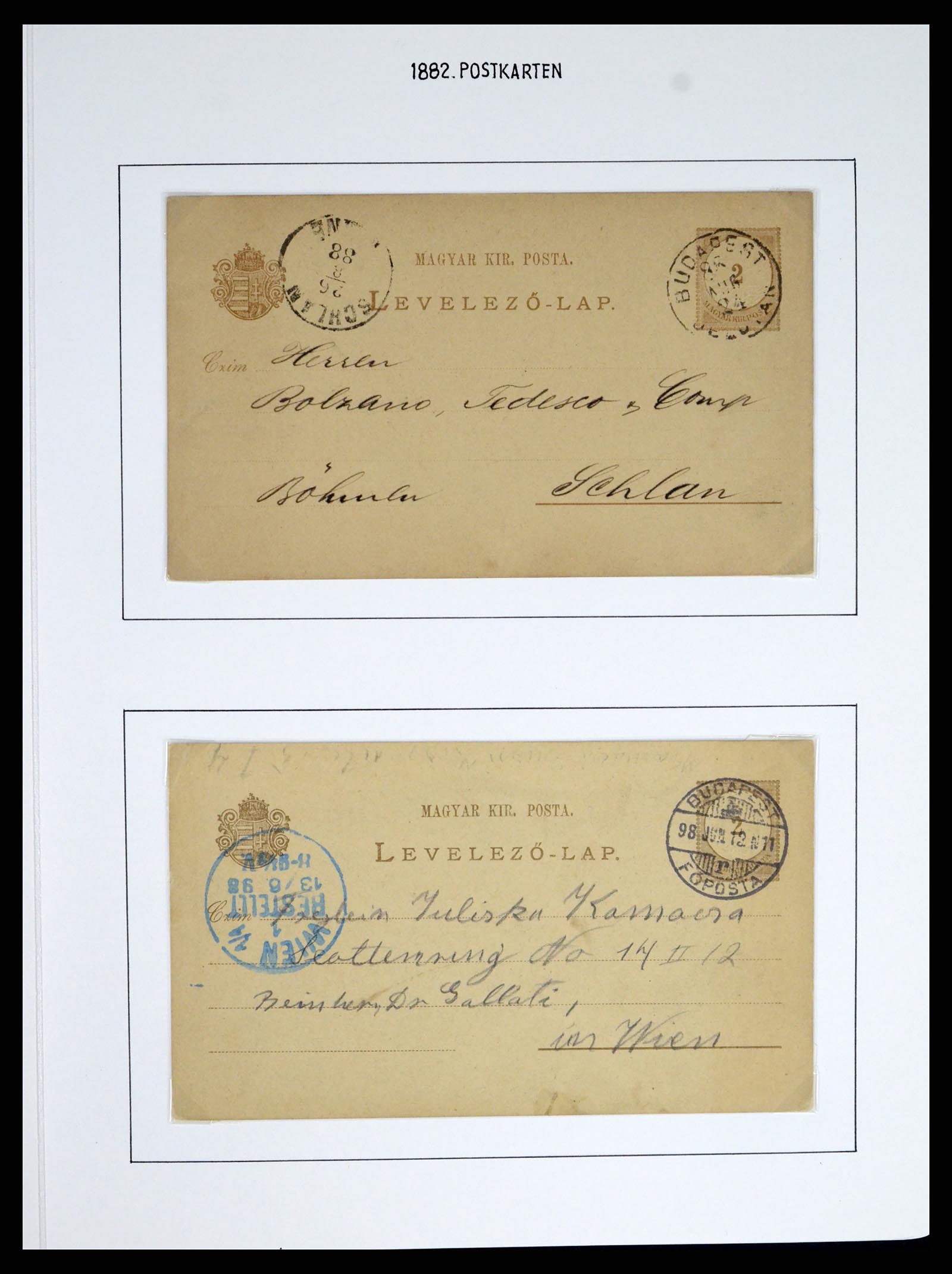 37080 0993 - Postzegelverzameling 37080 Hongarije superverzameling 1871-1954.