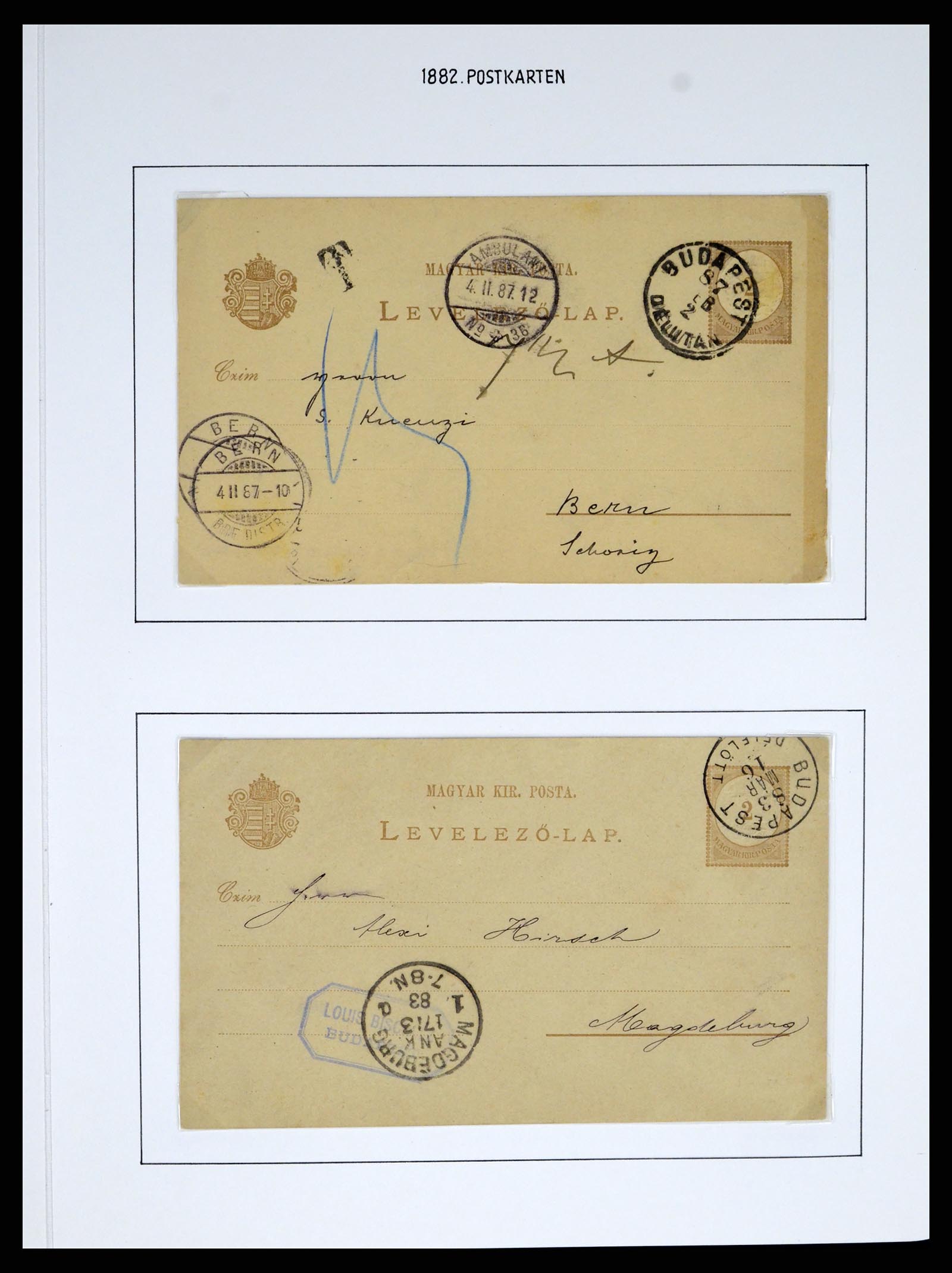 37080 0994 - Postzegelverzameling 37080 Hongarije superverzameling 1871-1954.