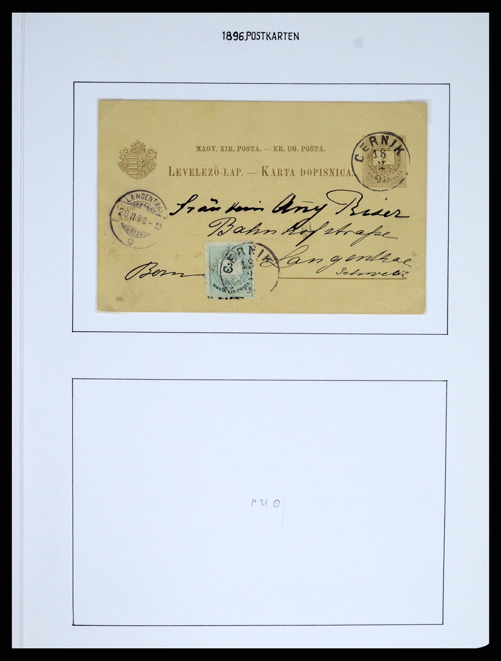 37080 0999 - Postzegelverzameling 37080 Hongarije superverzameling 1871-1954.