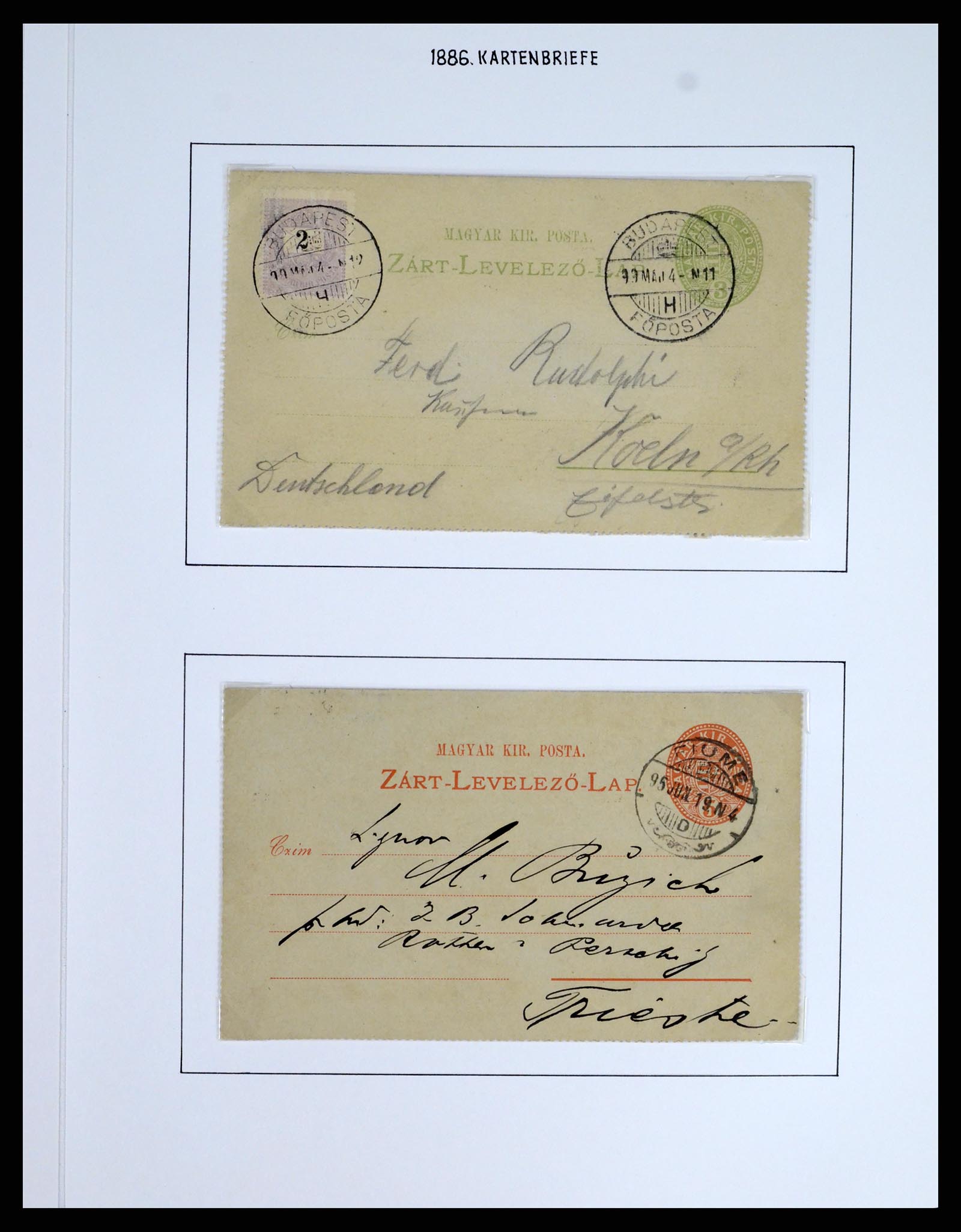37080 1011 - Postzegelverzameling 37080 Hongarije superverzameling 1871-1954.