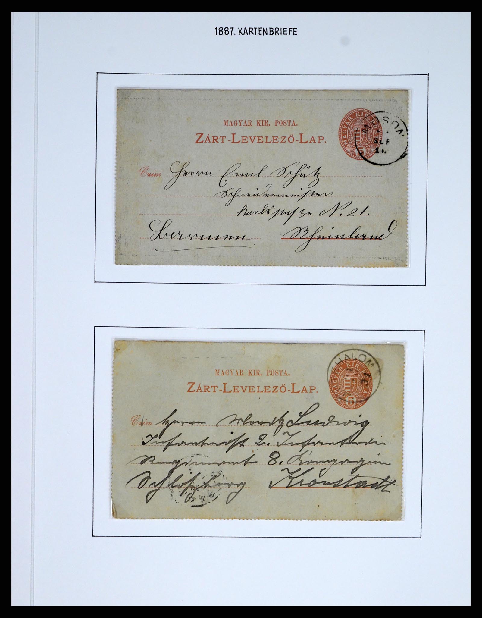 37080 1013 - Postzegelverzameling 37080 Hongarije superverzameling 1871-1954.