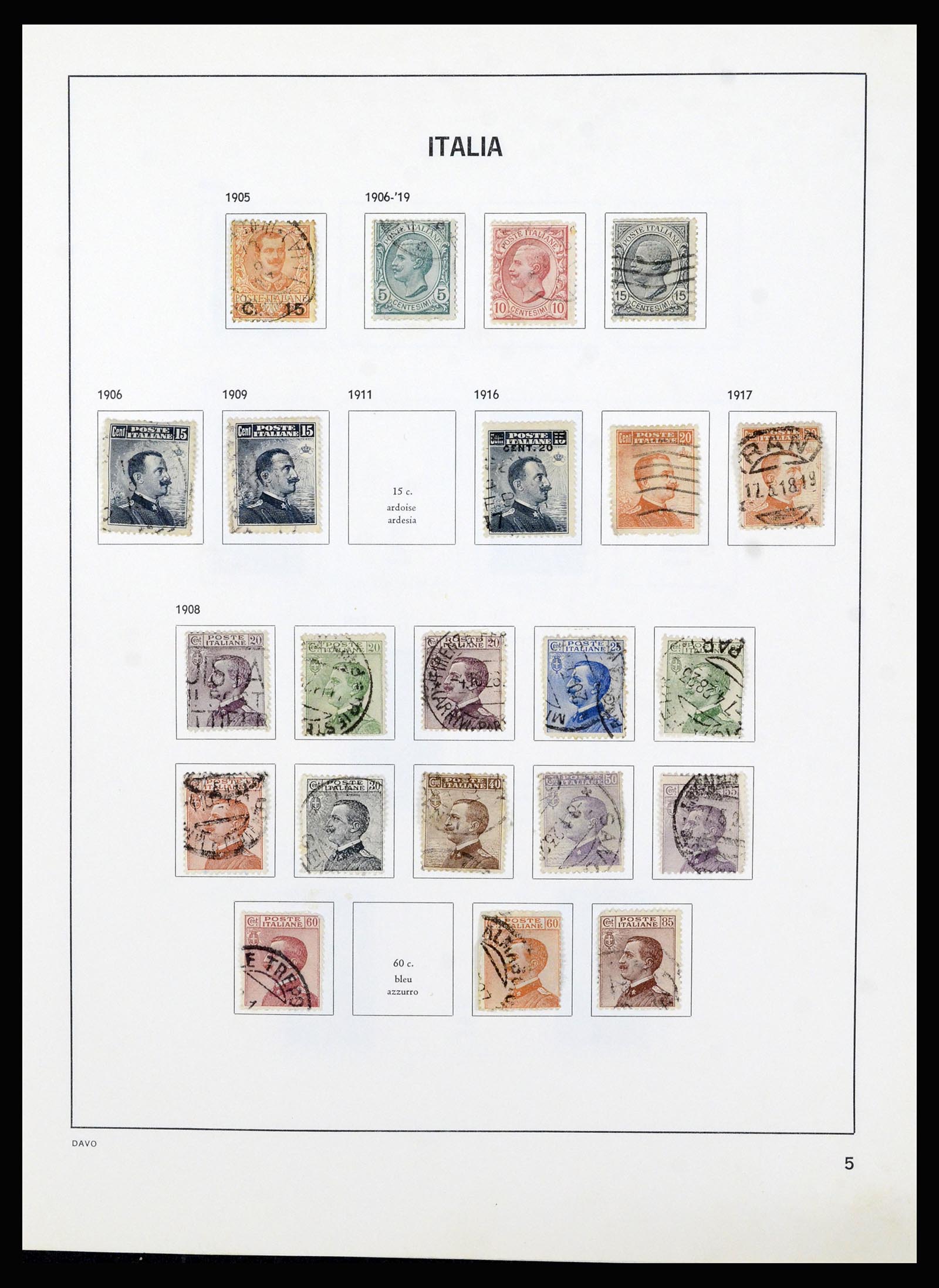 37081 005 - Postzegelverzameling 37081 Italië 1862-1999.