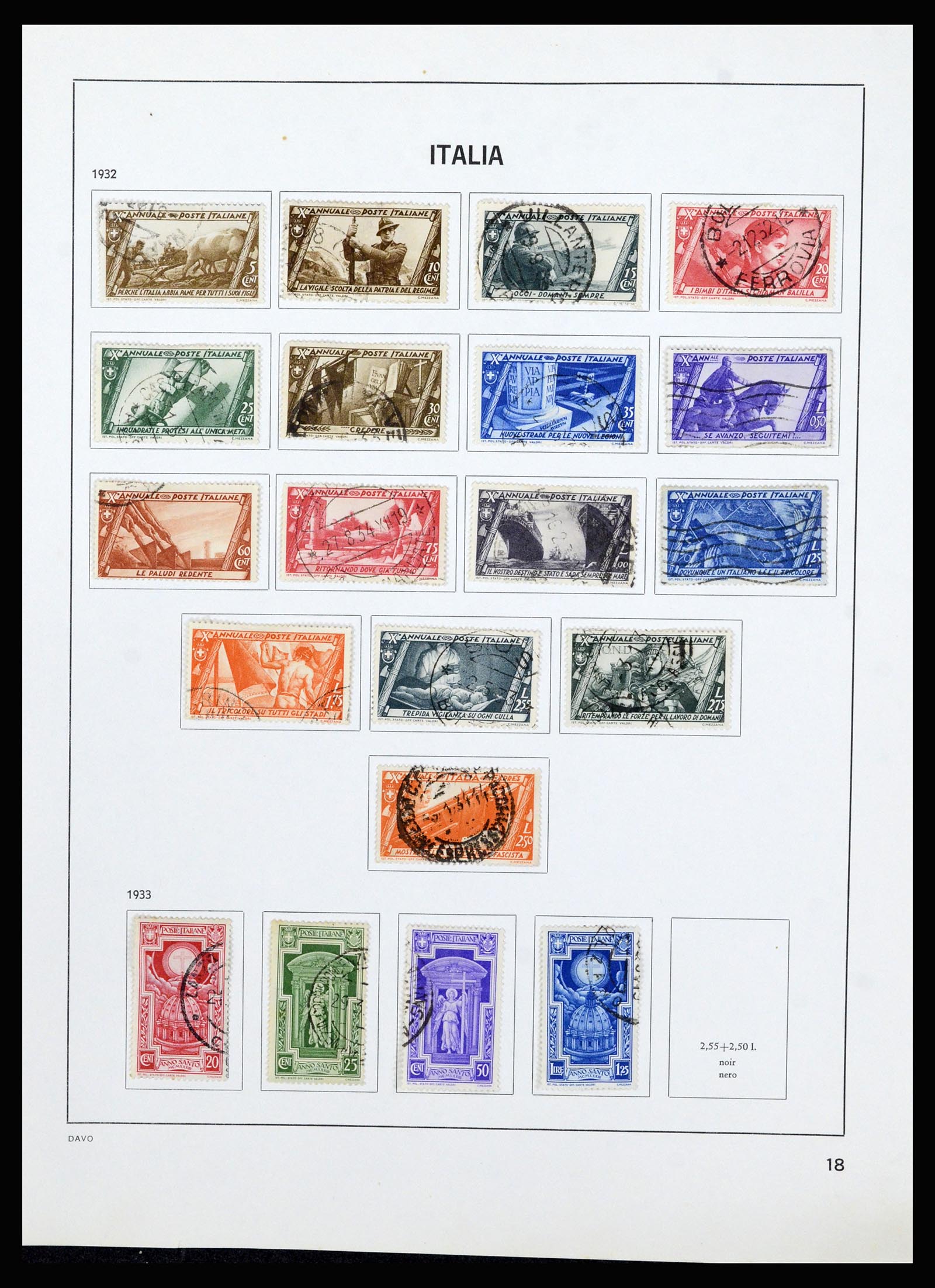 37081 018 - Postzegelverzameling 37081 Italië 1862-1999.